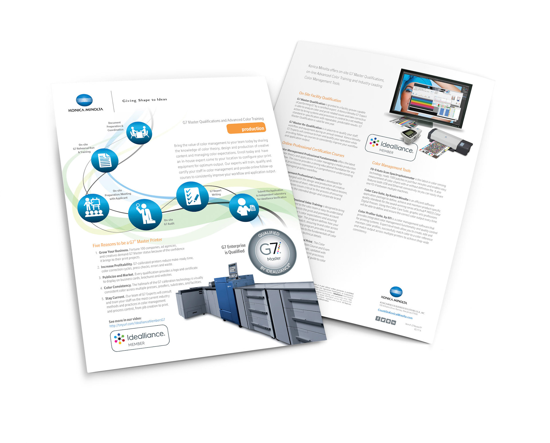 Idealliance Sell Sheet - Konica Minolta Business Solutions