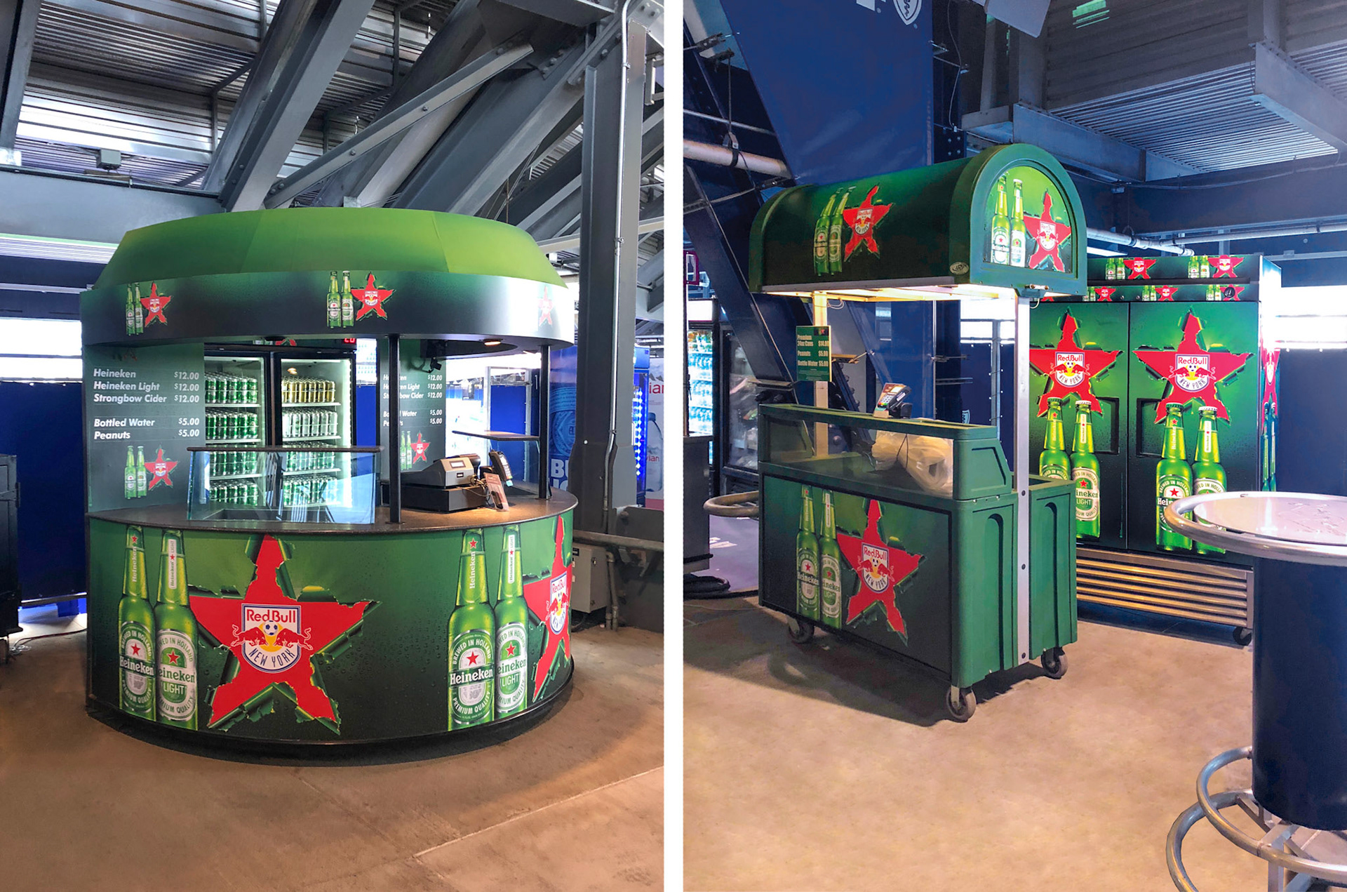 Heineken Graphics Application - Red Bull Arena