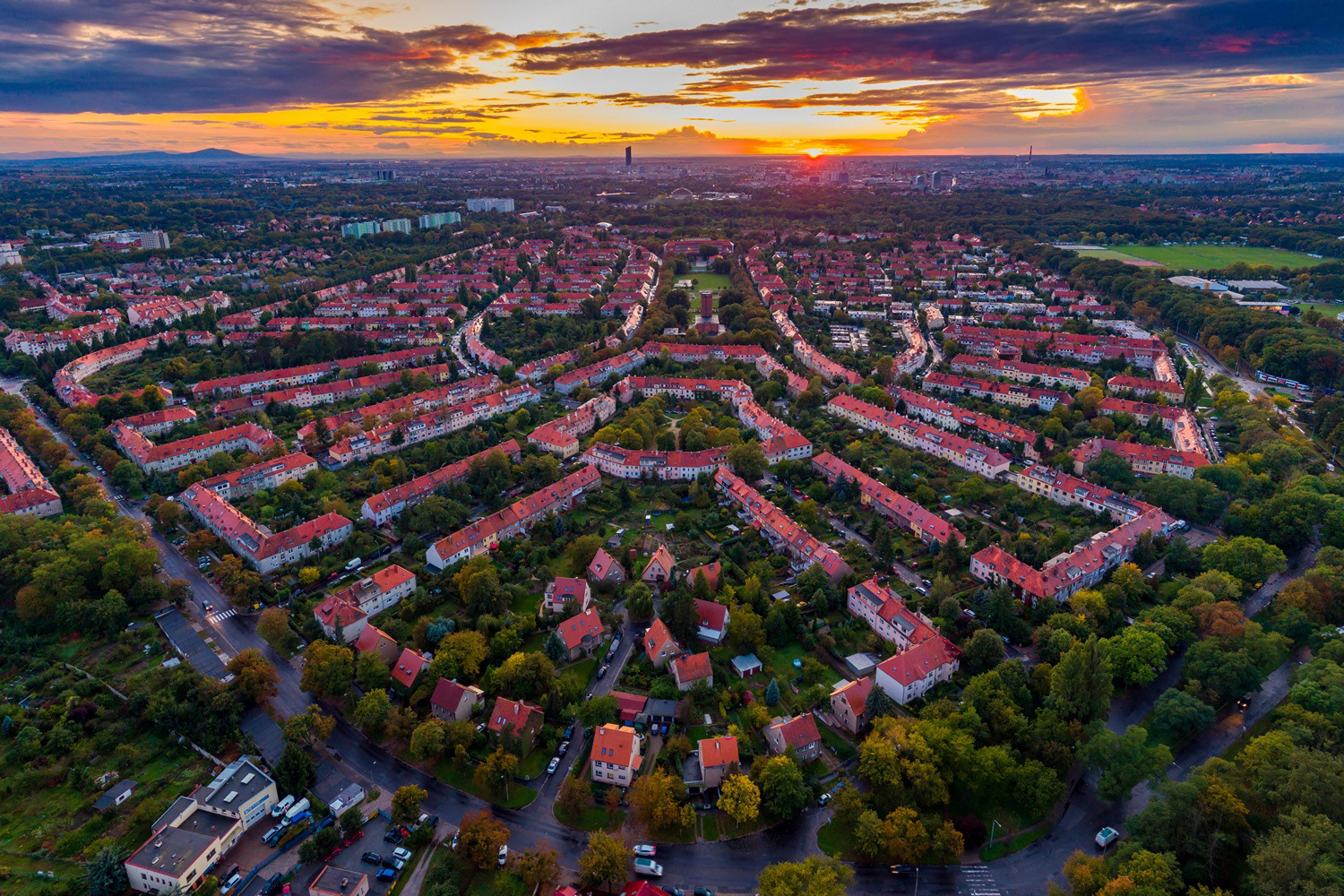 zdjęcia z drona: Sępolno - Wrocław