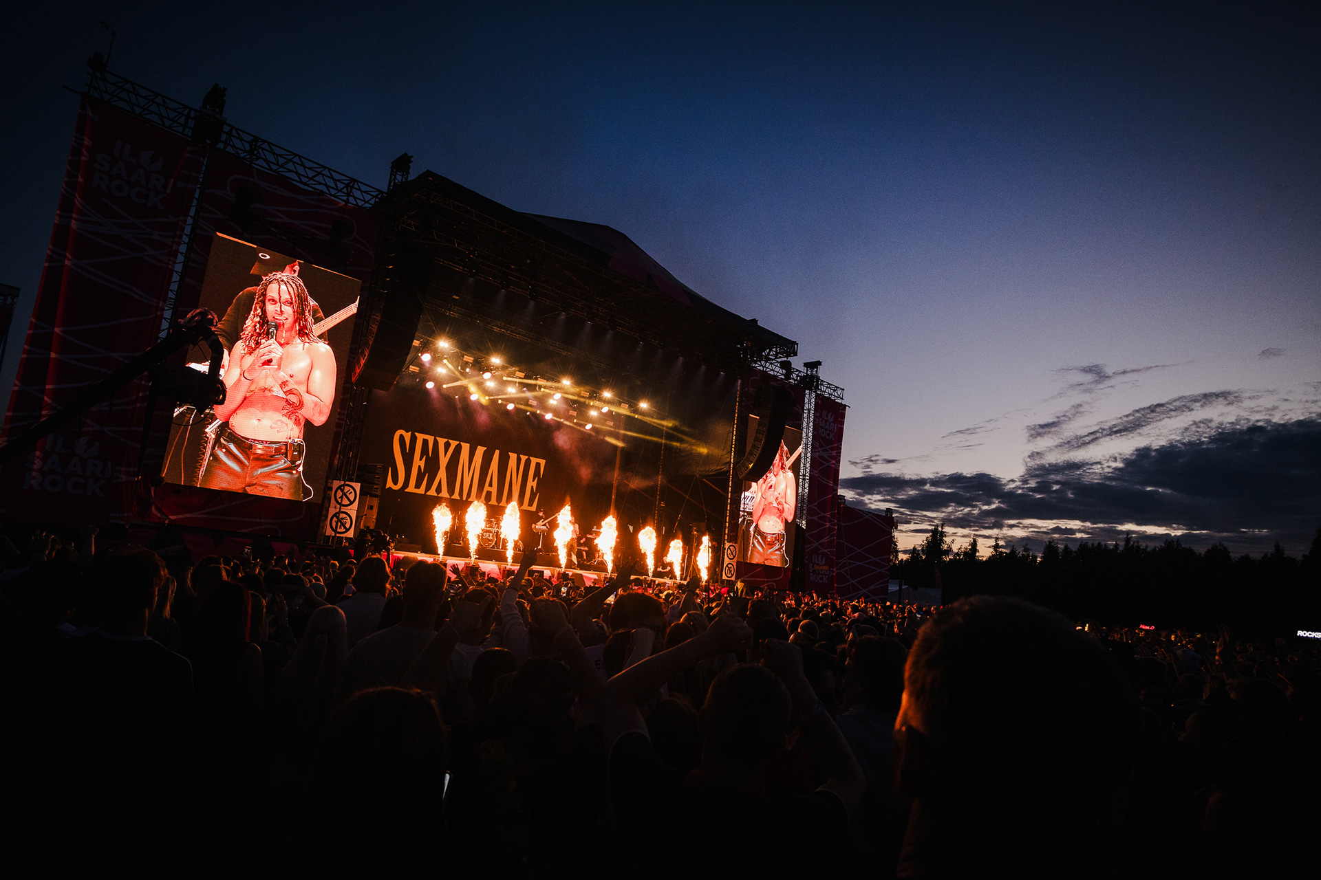 Sexmane, Ilosaarirock