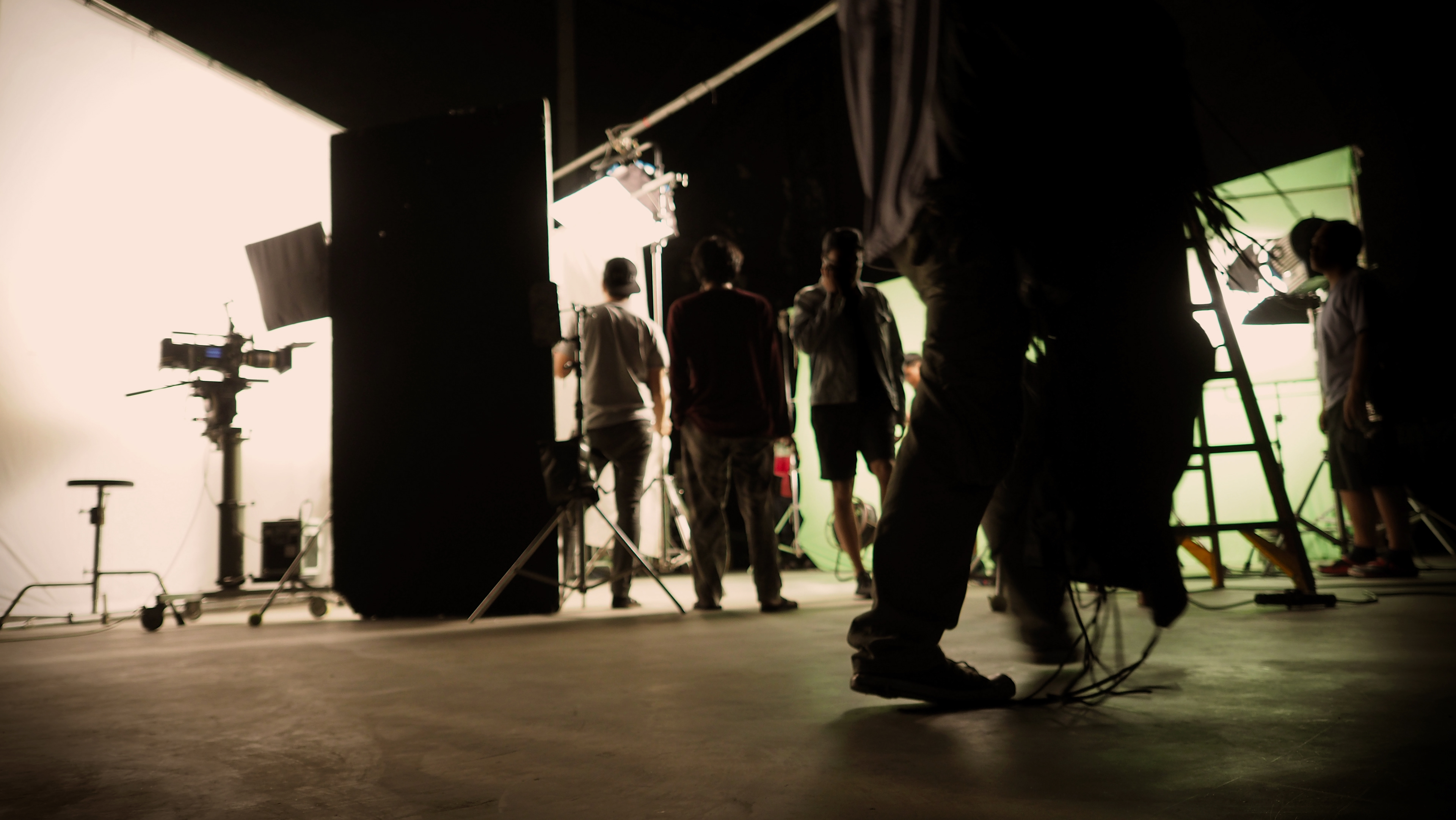 Green screen studio