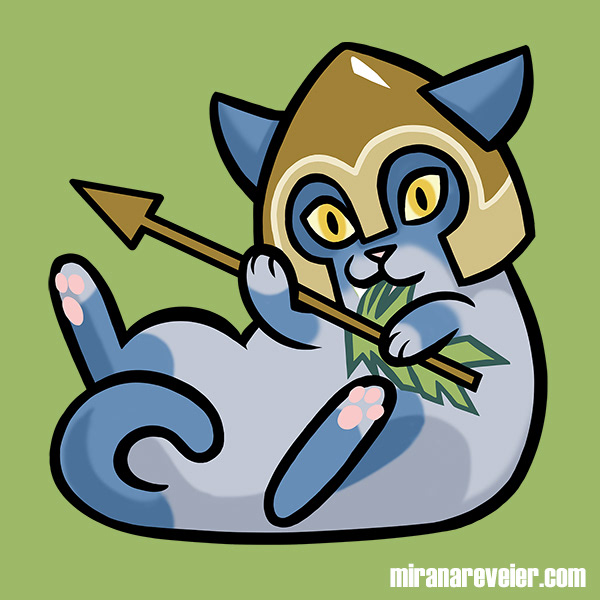 Fantasy Cats Pop Series - Archer Cat