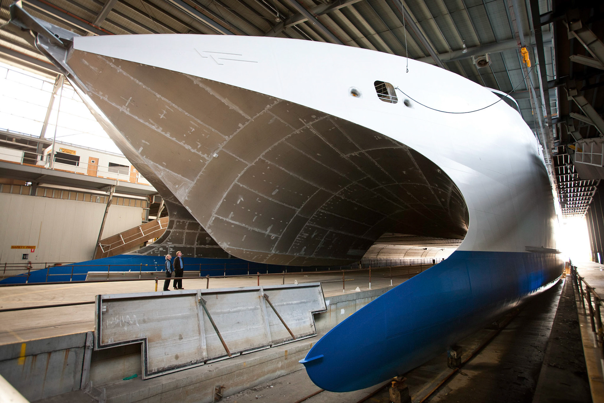 Incat ship yard Hobart    2011