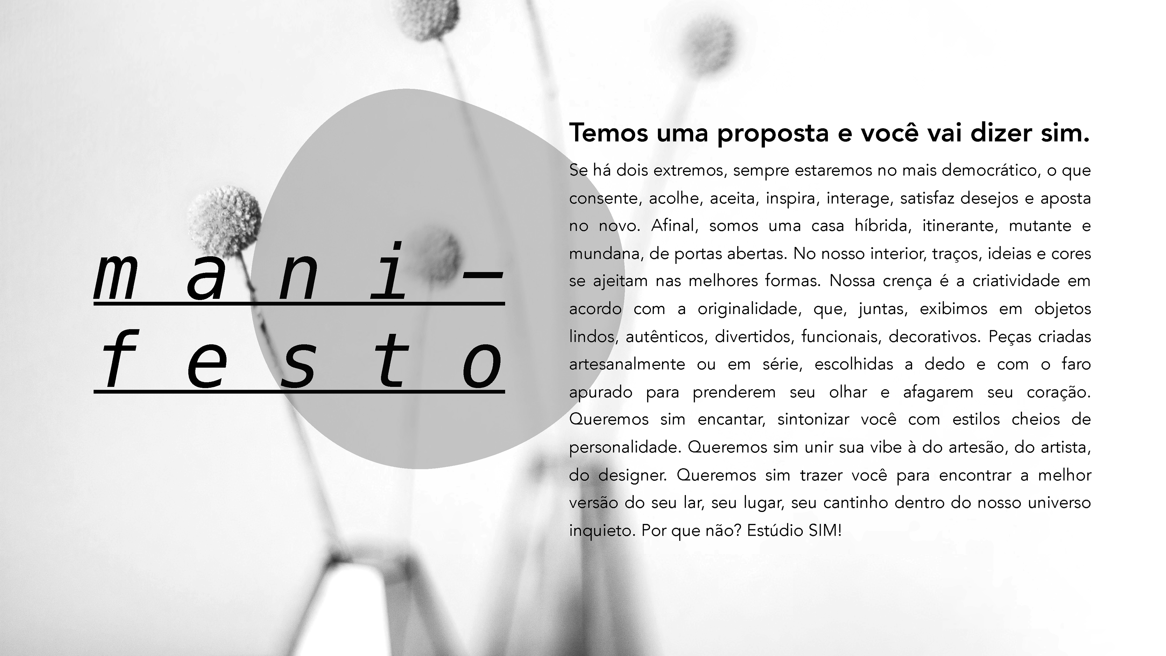 manifesto da marca
