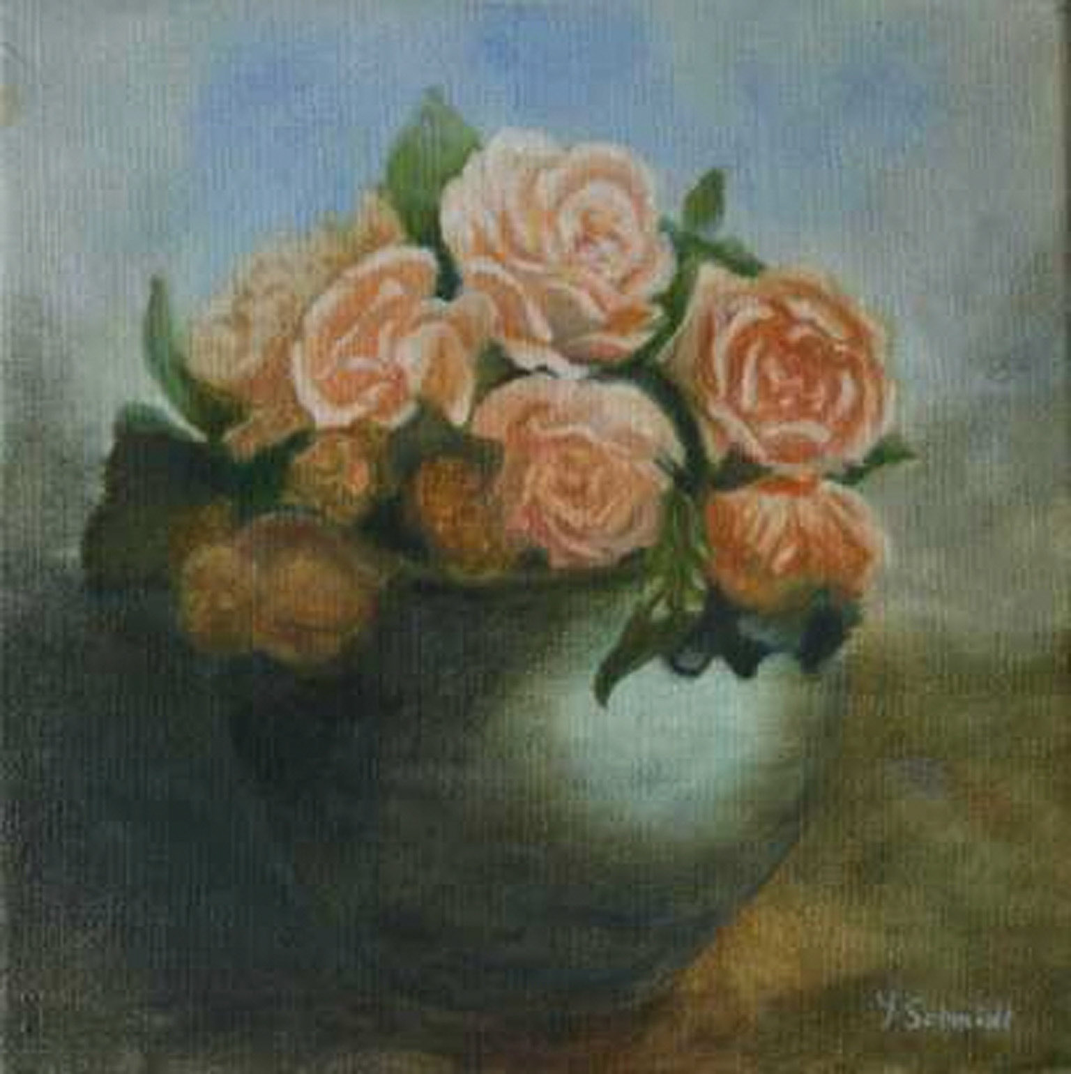 Huile sur toile  20X20cm (vendu)