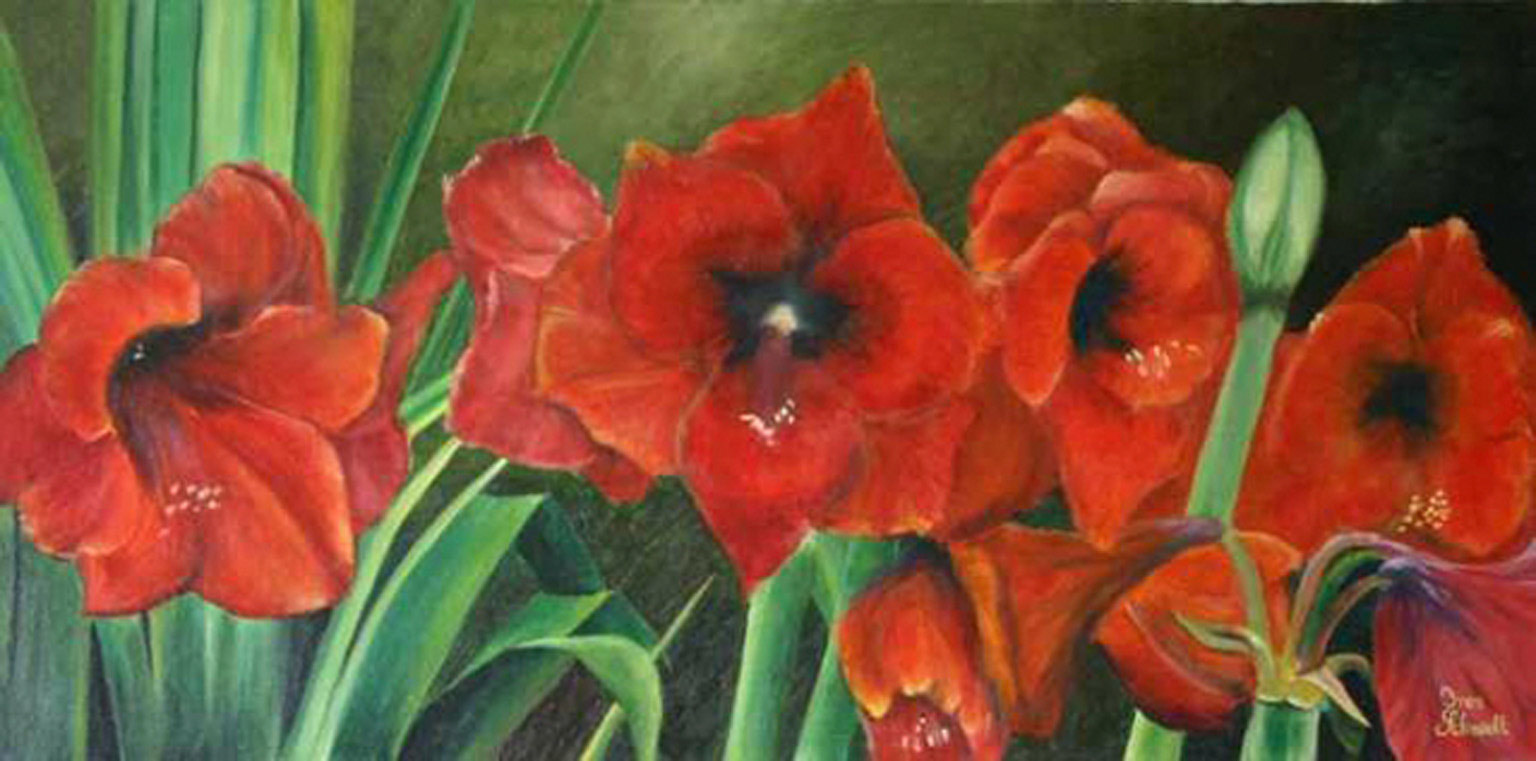 Huile sur toile 50x25