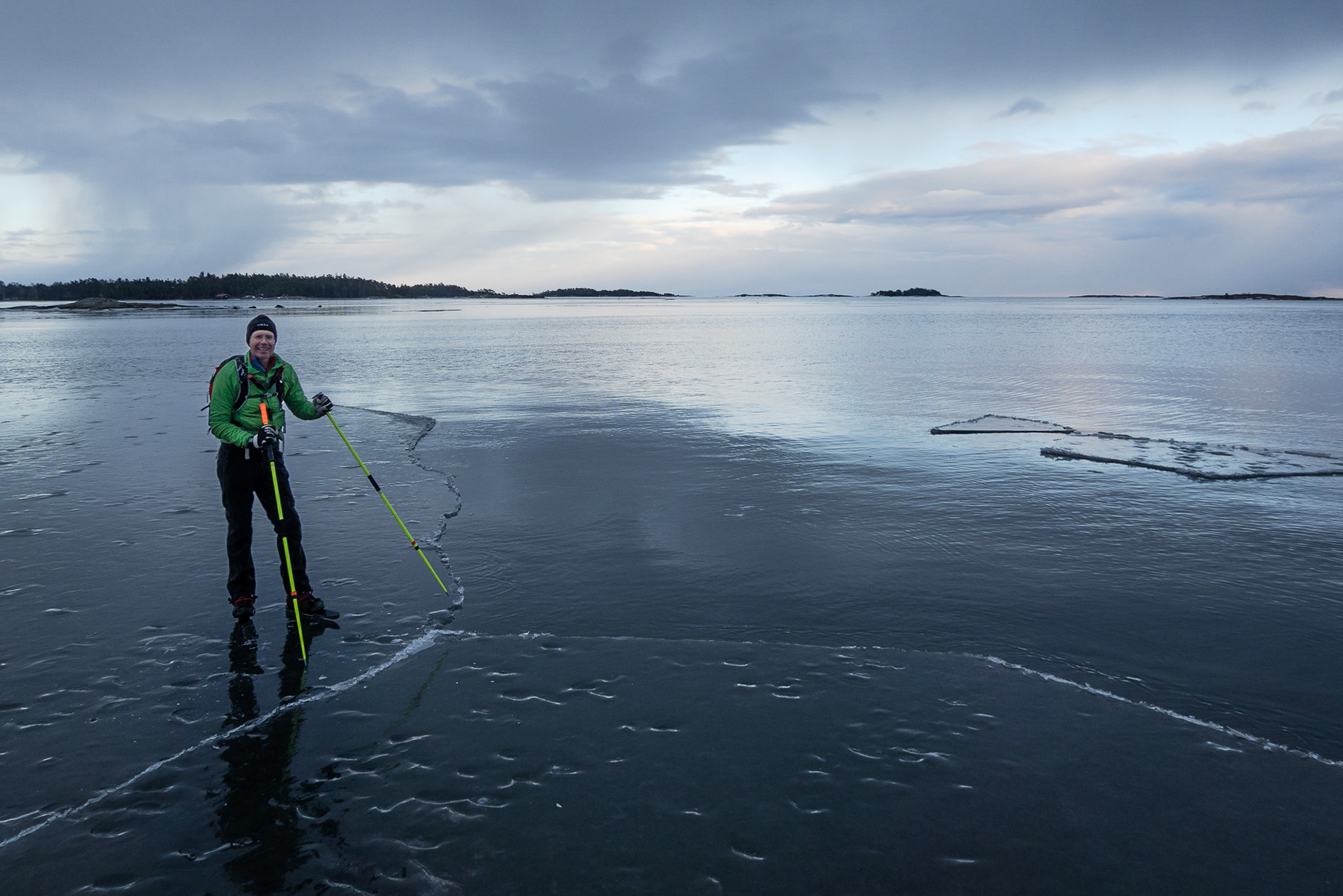 Wippe at the ice rim