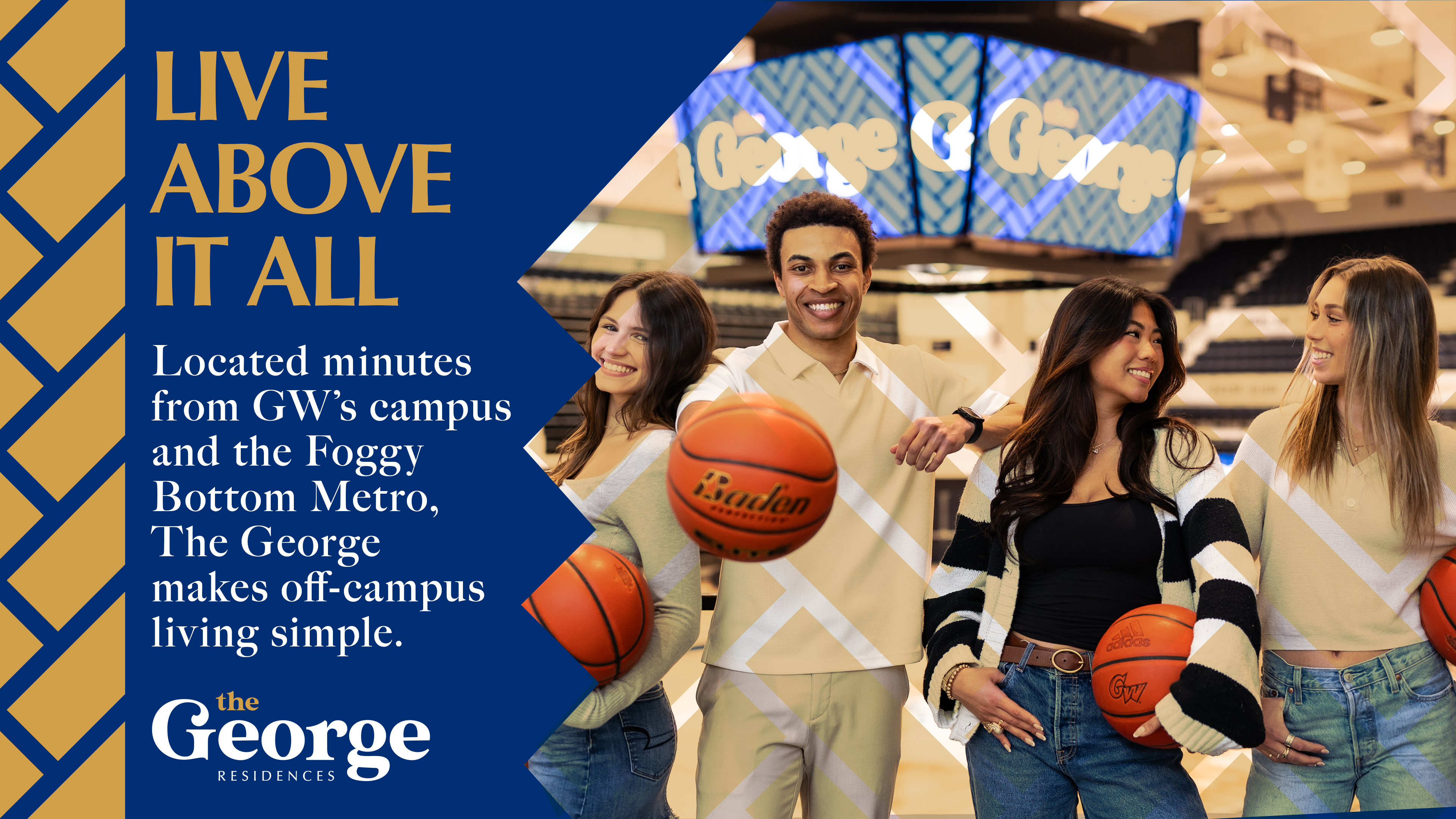 Digital | Residential Advertising Design | In-Arena Jumbotron Graphic