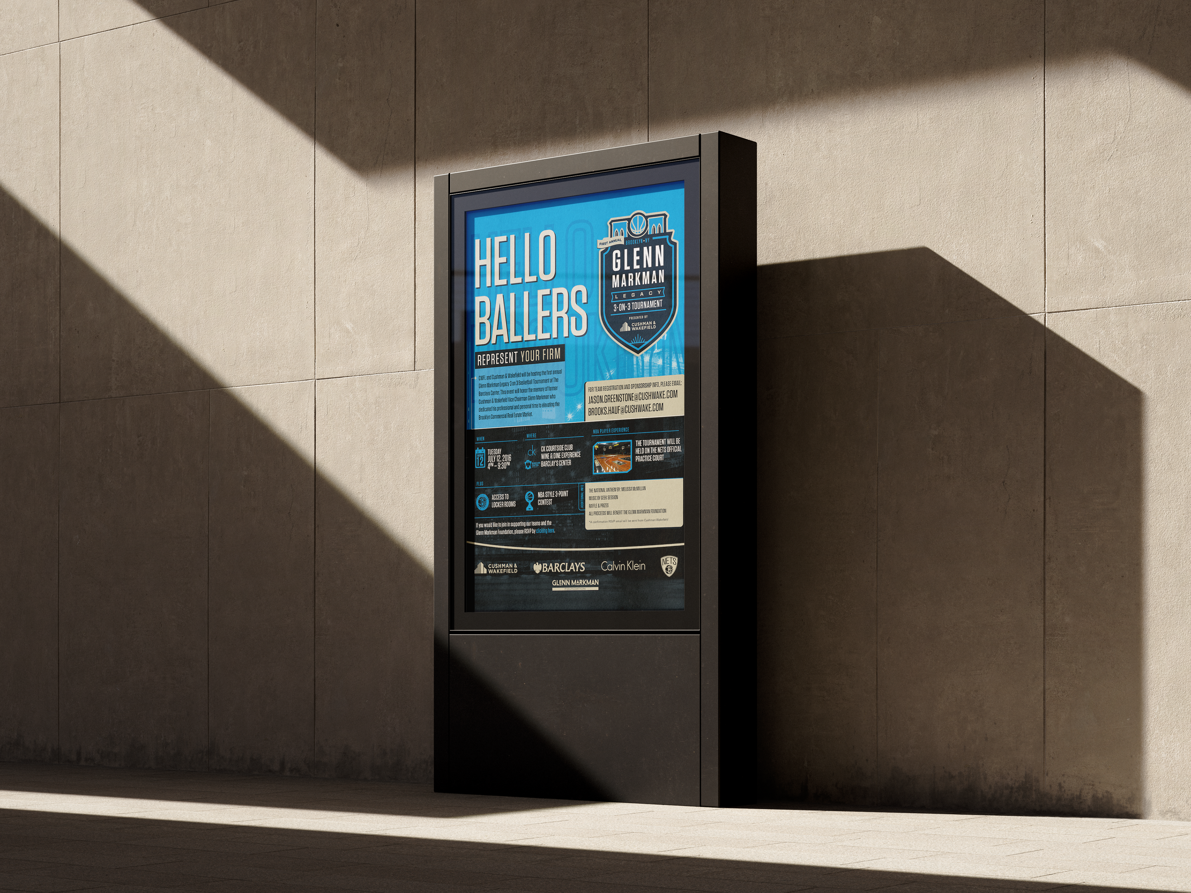 Brooklyn, NY | Basketball Tourney | Brand Identity — Promo Poster