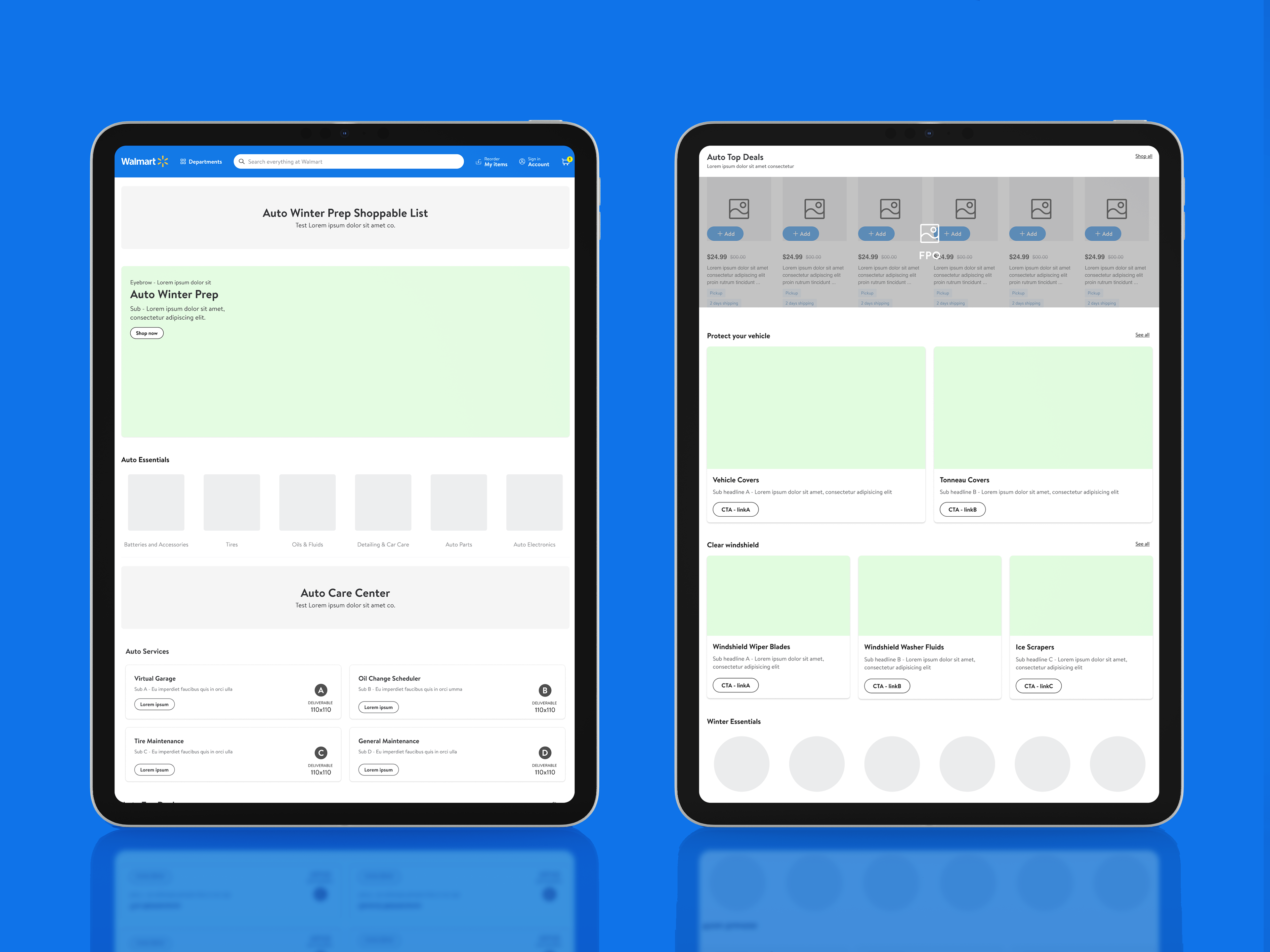 Figma | Wireframe — Content Layout | UX & UI
