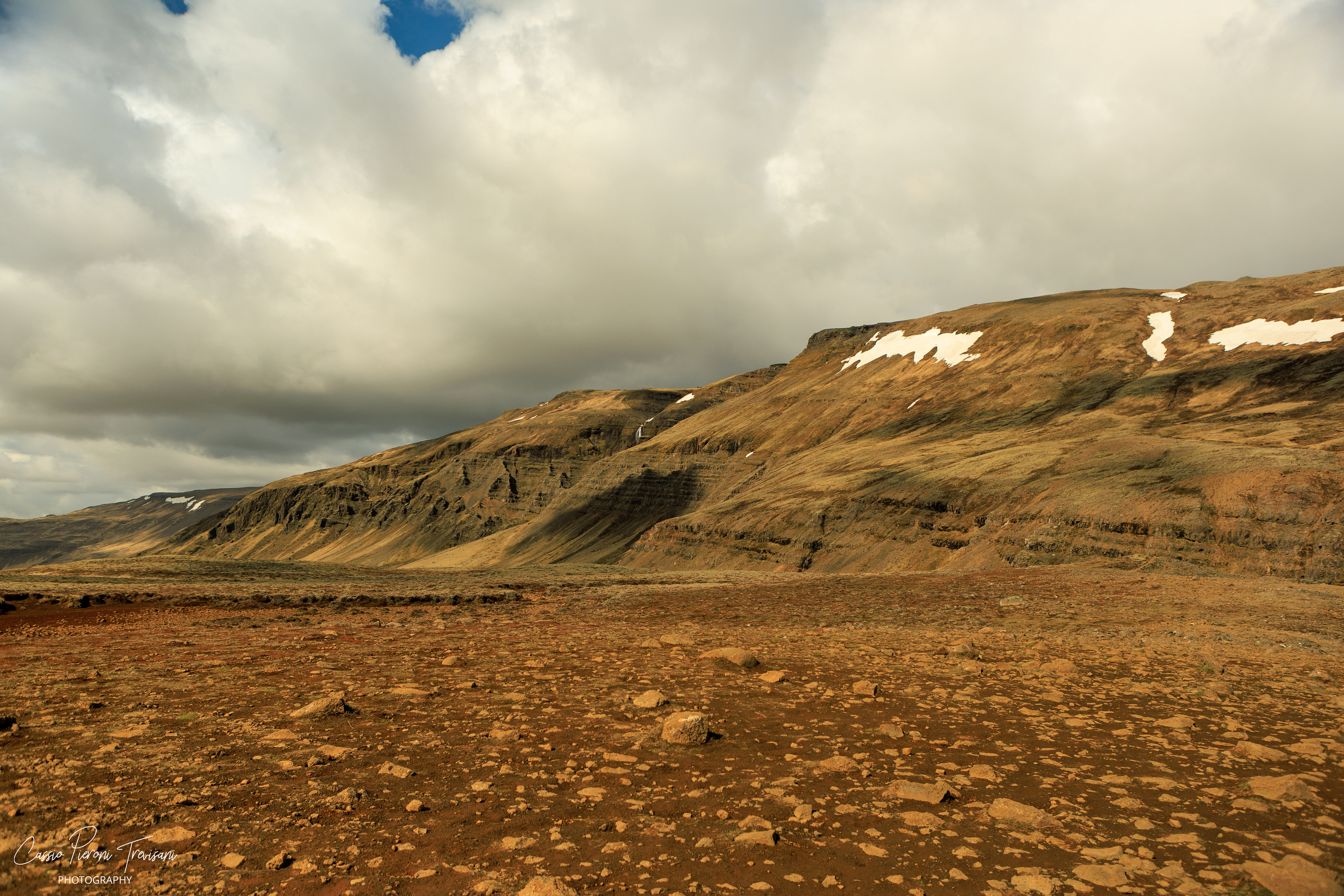 Iceland highlands, golden landscape Iceland, volcanic valley, Iceland mountains, rugged landscape