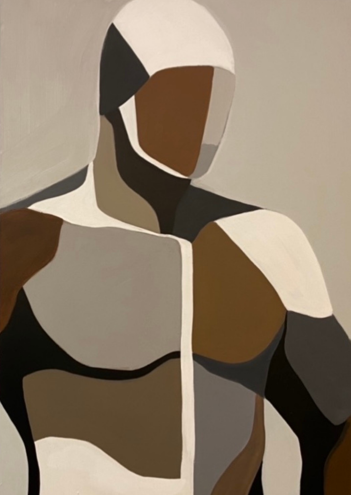kinesis 5, acrylic on canvas, 70x 100 cm