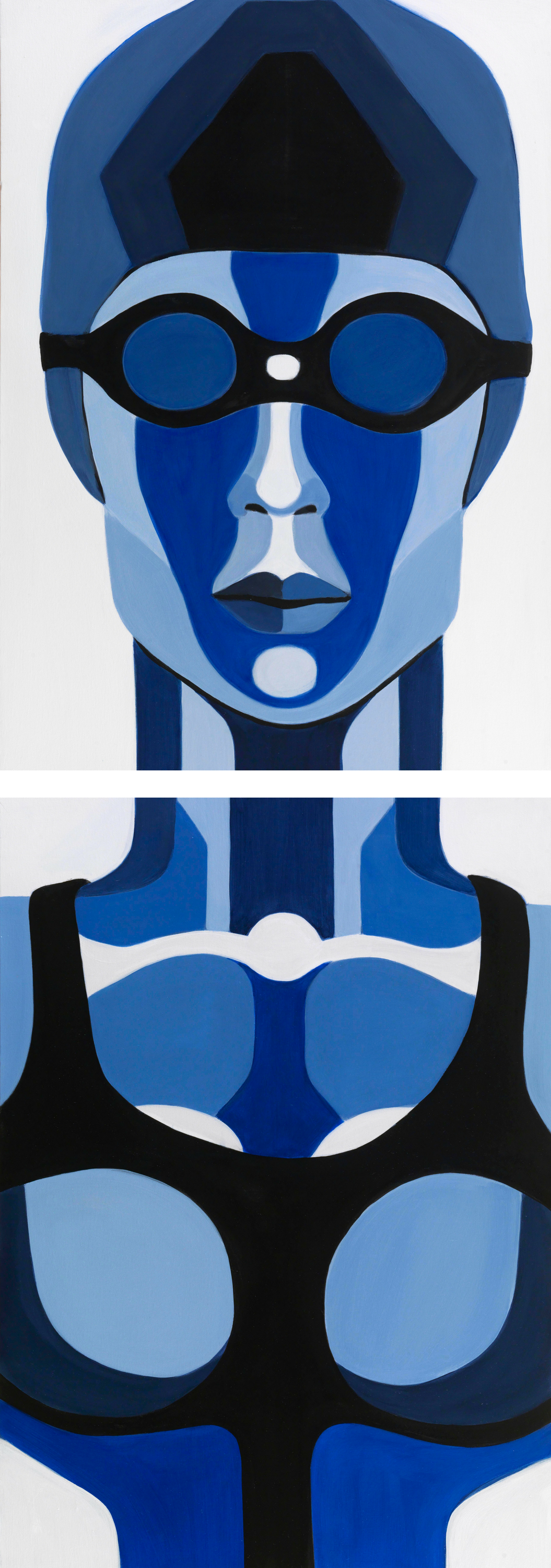 70x200 acrylic on canvas 