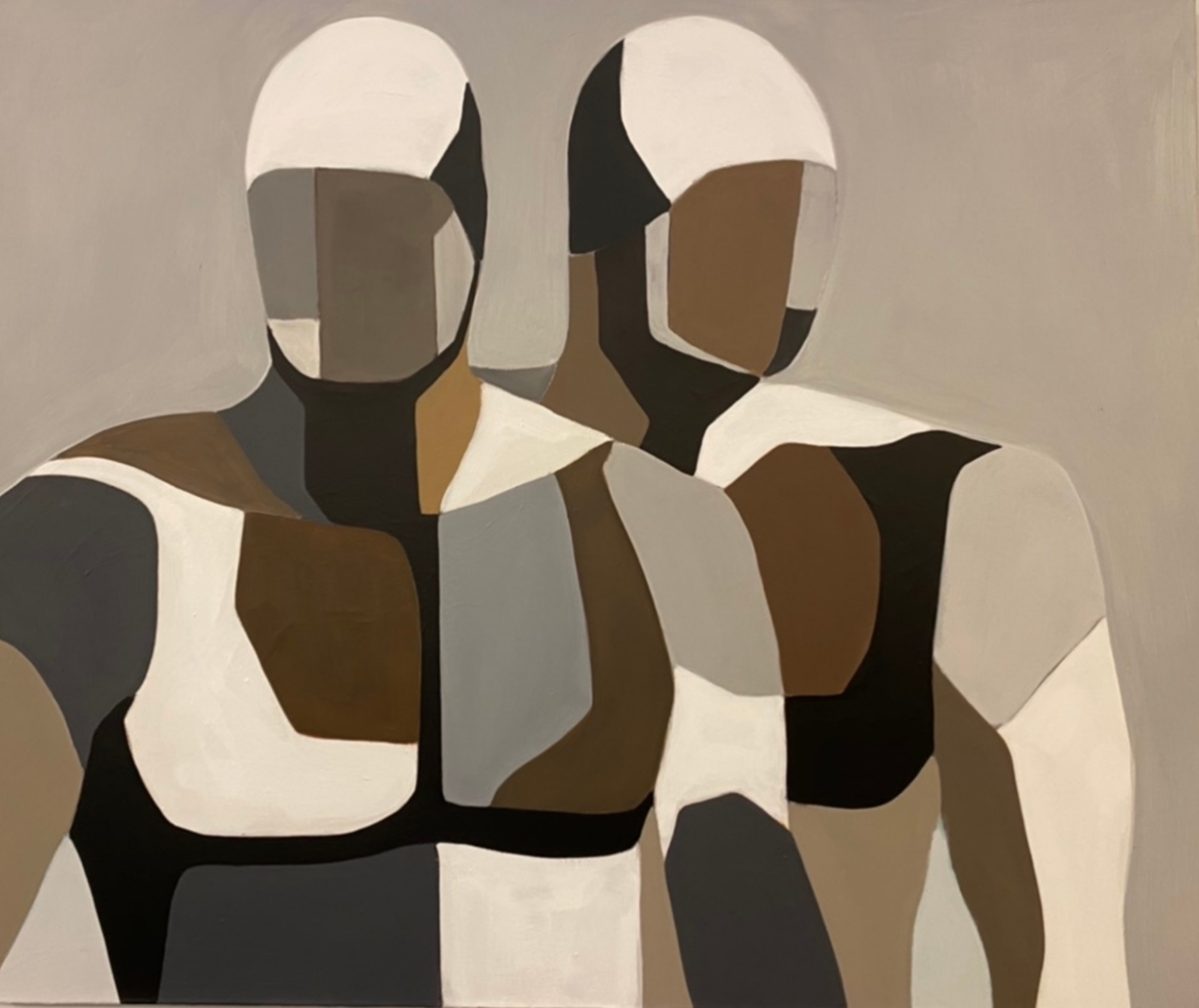 kinesis 6, acrylic on canvas, 120 x 100 cm