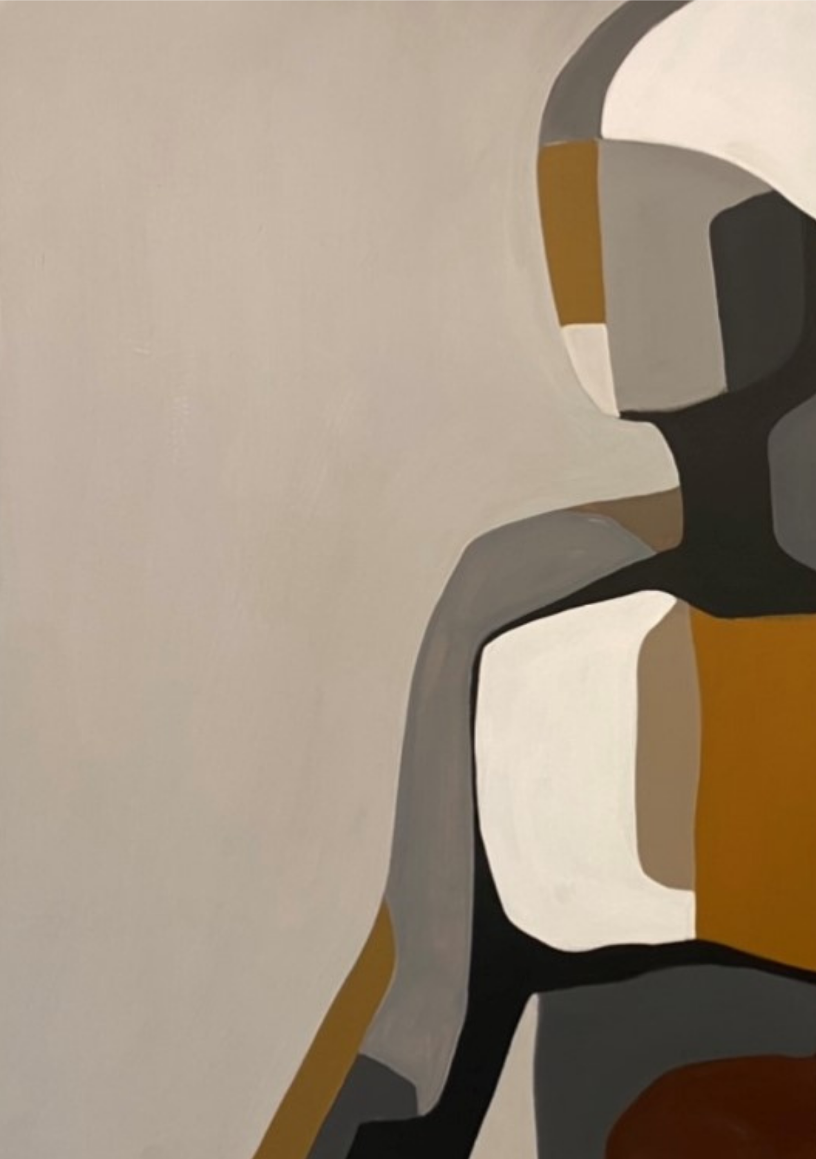 kinesis 4, acrylic on canvas, 70x 100 cm