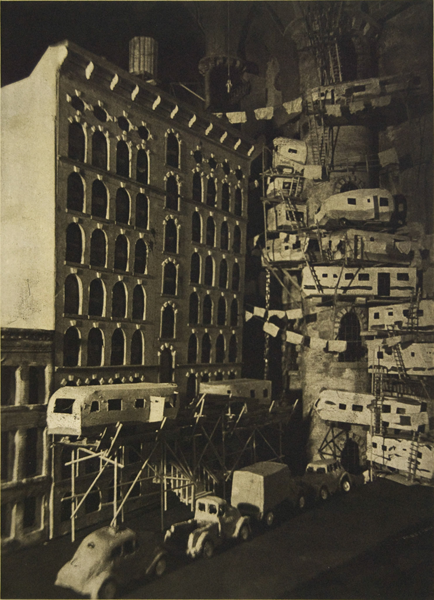 Squatters, 2010; Photogravure , 22.25 x 16.25 in.
