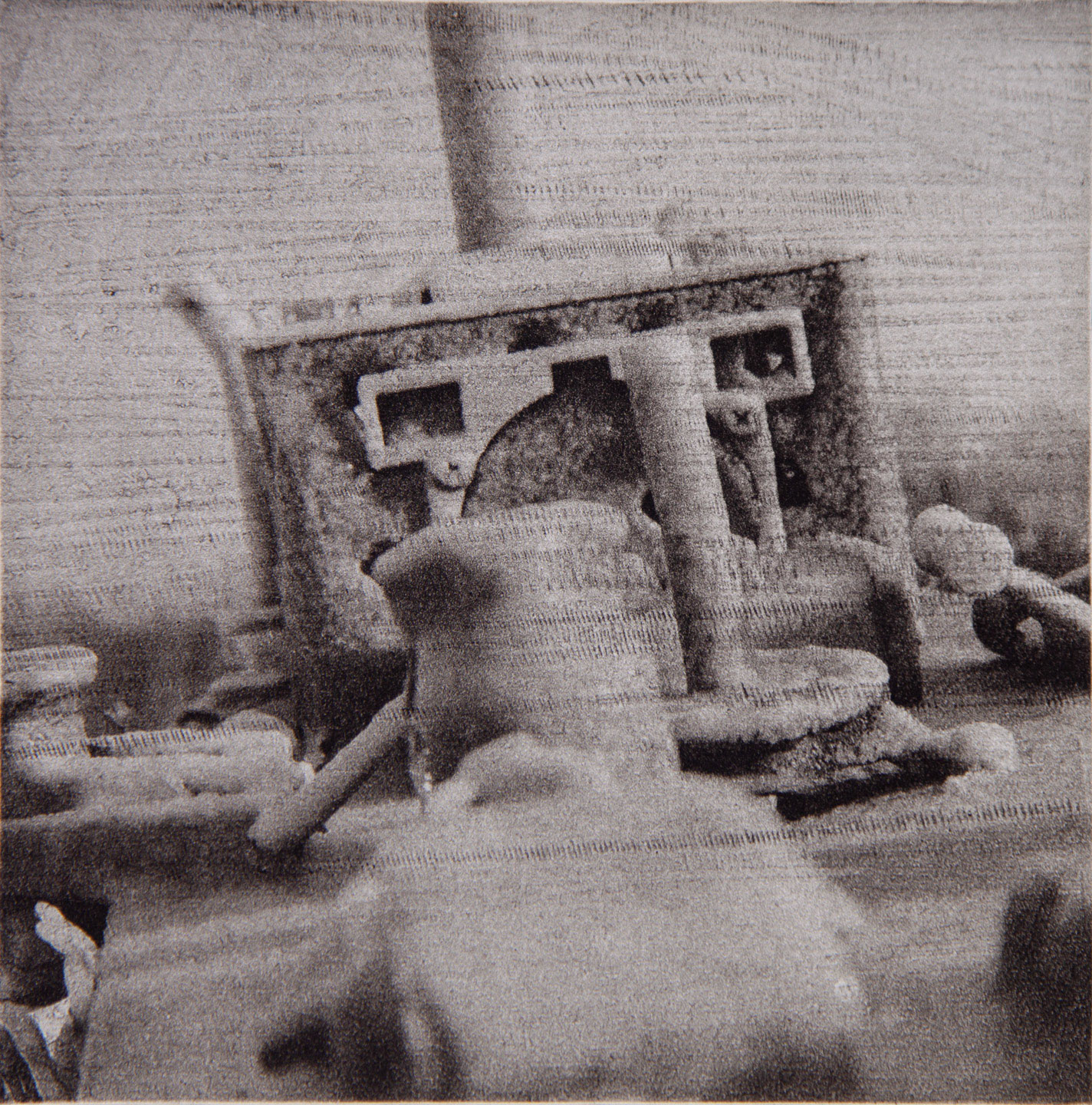 Waterline #34, 2018; Photogravure , 5.5 x 5.5 in.