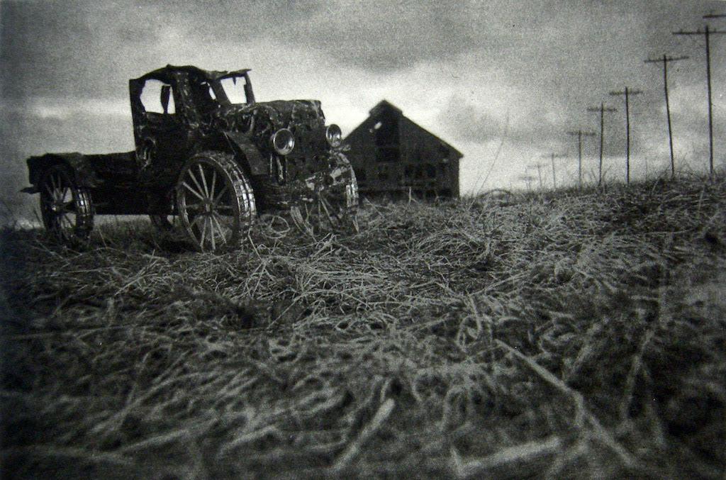 Old Truck, 2006; Photogravure , 7.5 x 11.5 in.