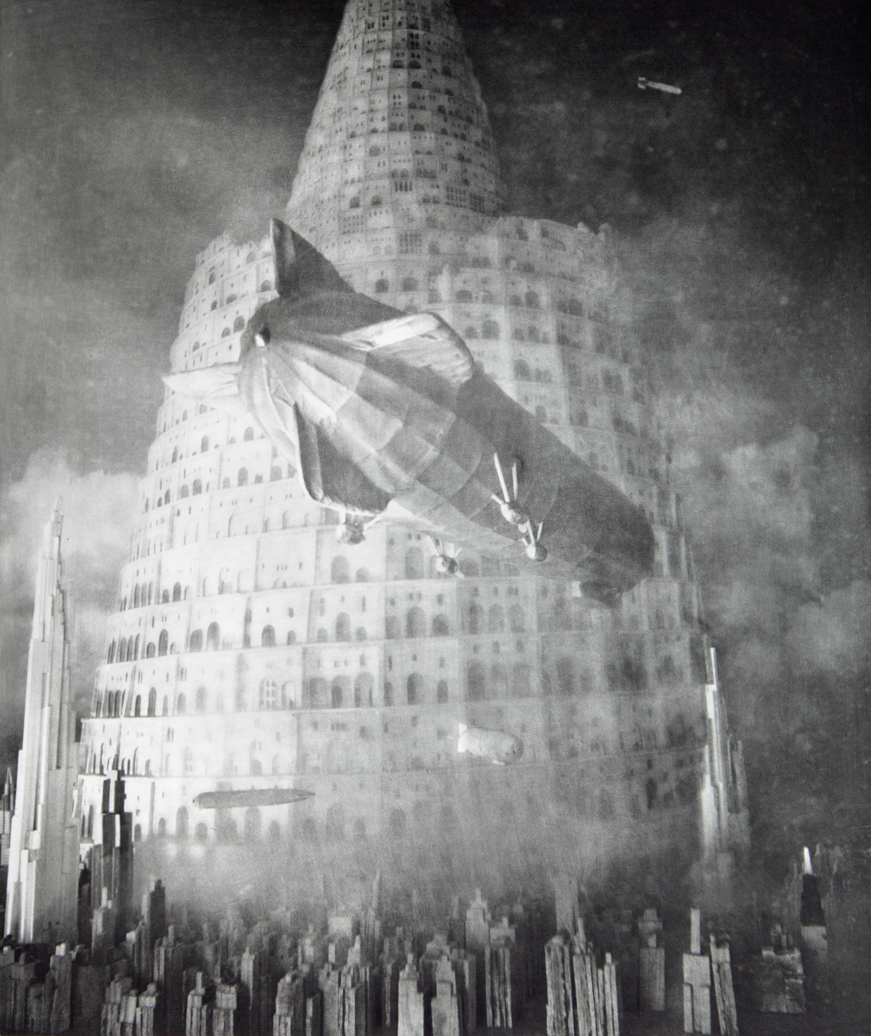 Return to the Tower, 2015; Photogravure , 34 x 28.5 in.