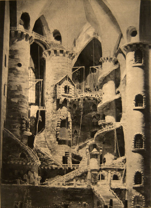 Piranesi State1, 2008; Photogravure tea stained, 22 x 16 in.