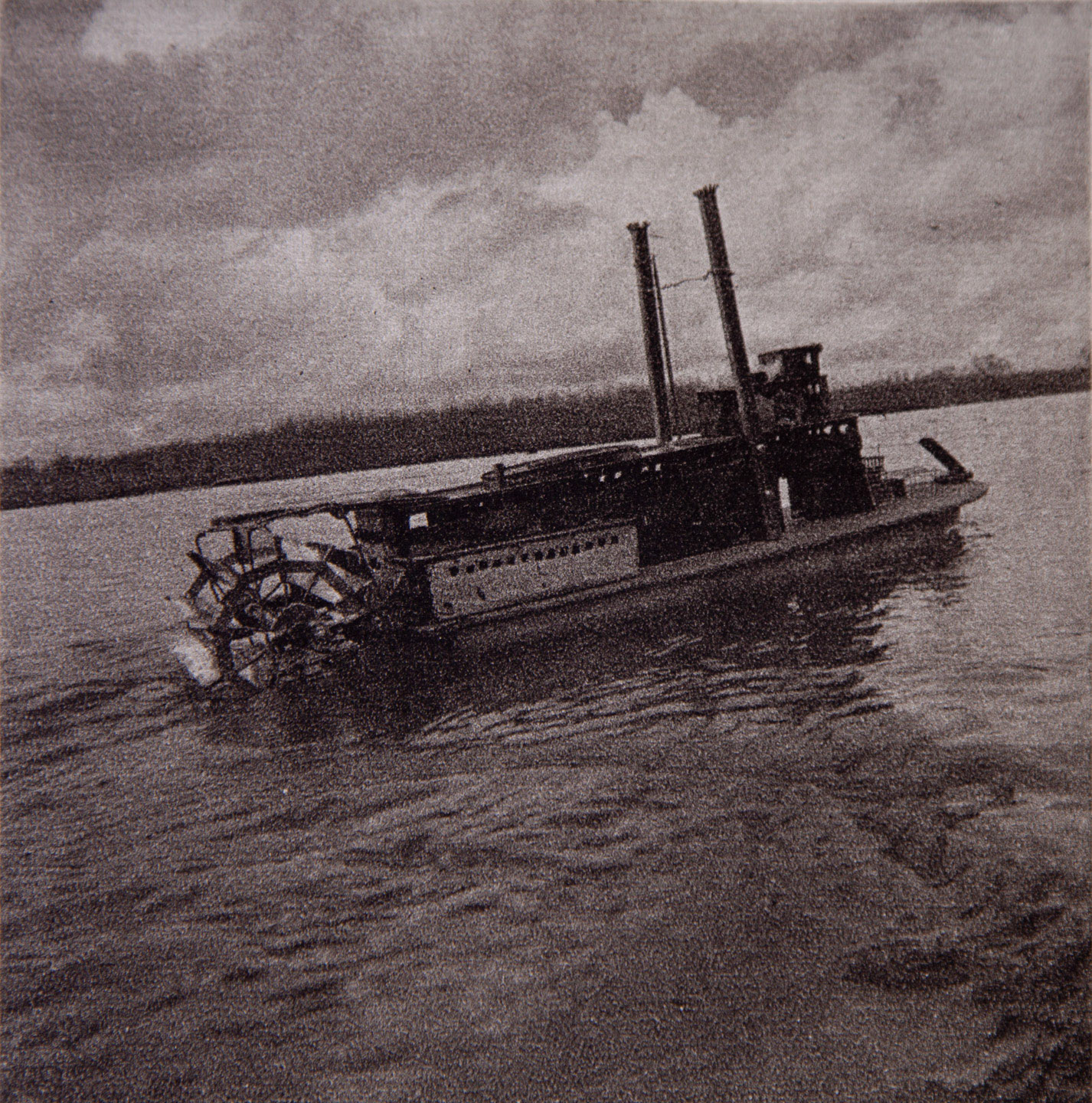 Waterline #19, 2018; Photogravure , 5.5 x 5.5 in.