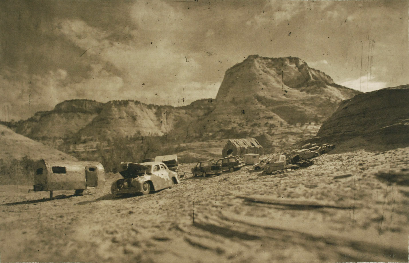 Zion Homestead, 2007; Photogravure , 18 x 27.75 in.