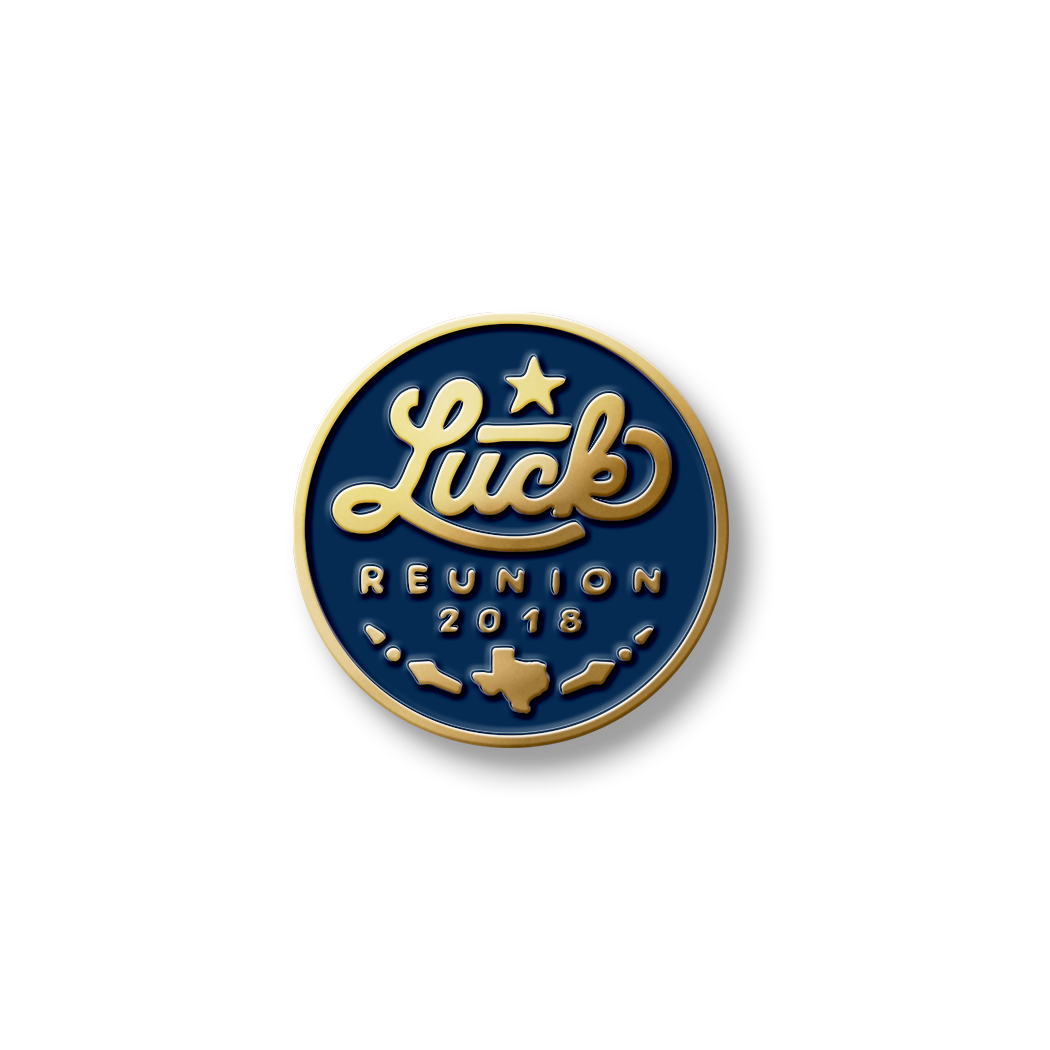 Luck Reunion Enamel Pin - 2018