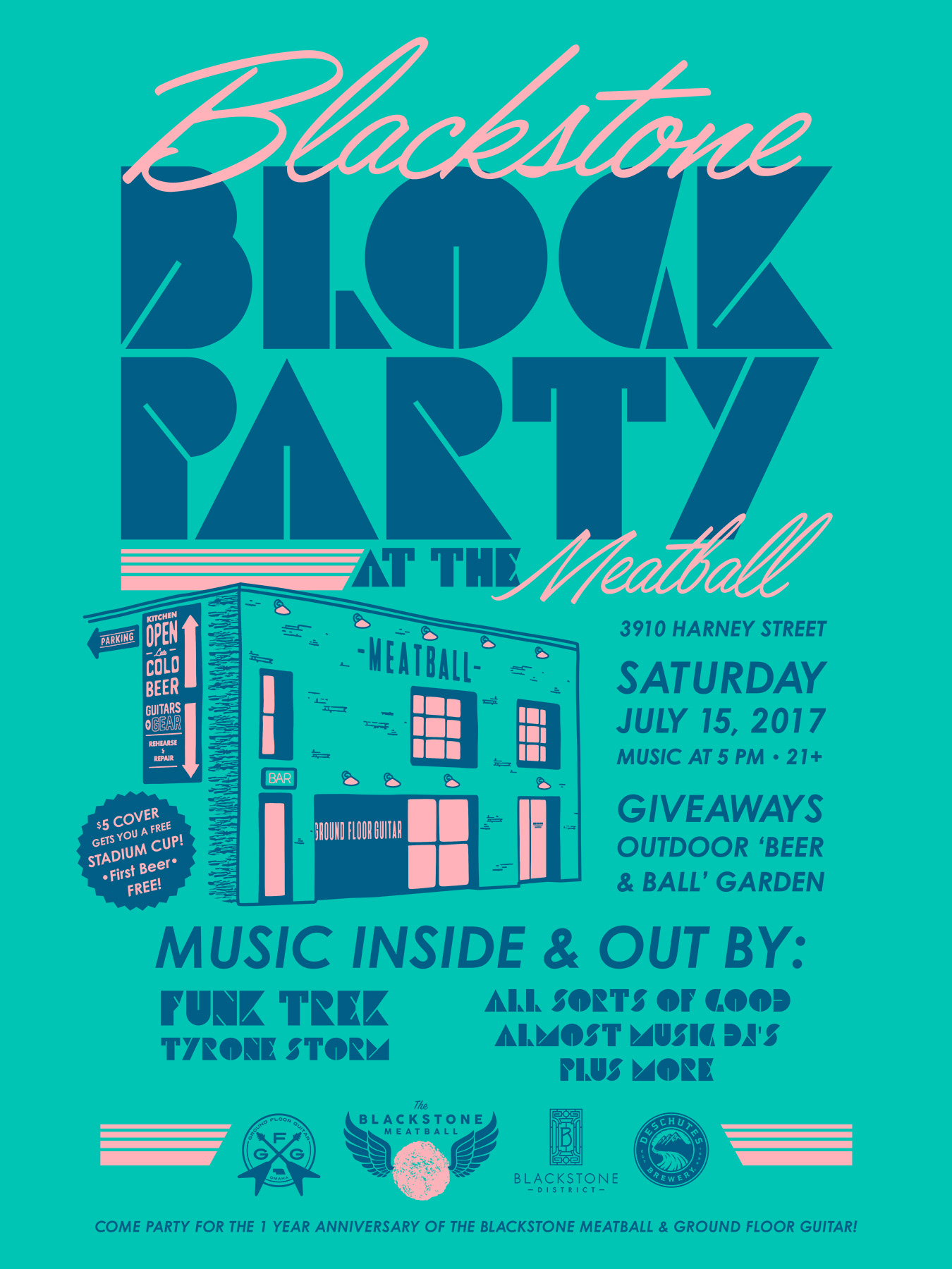 Screen printed poster - 18 x 24"