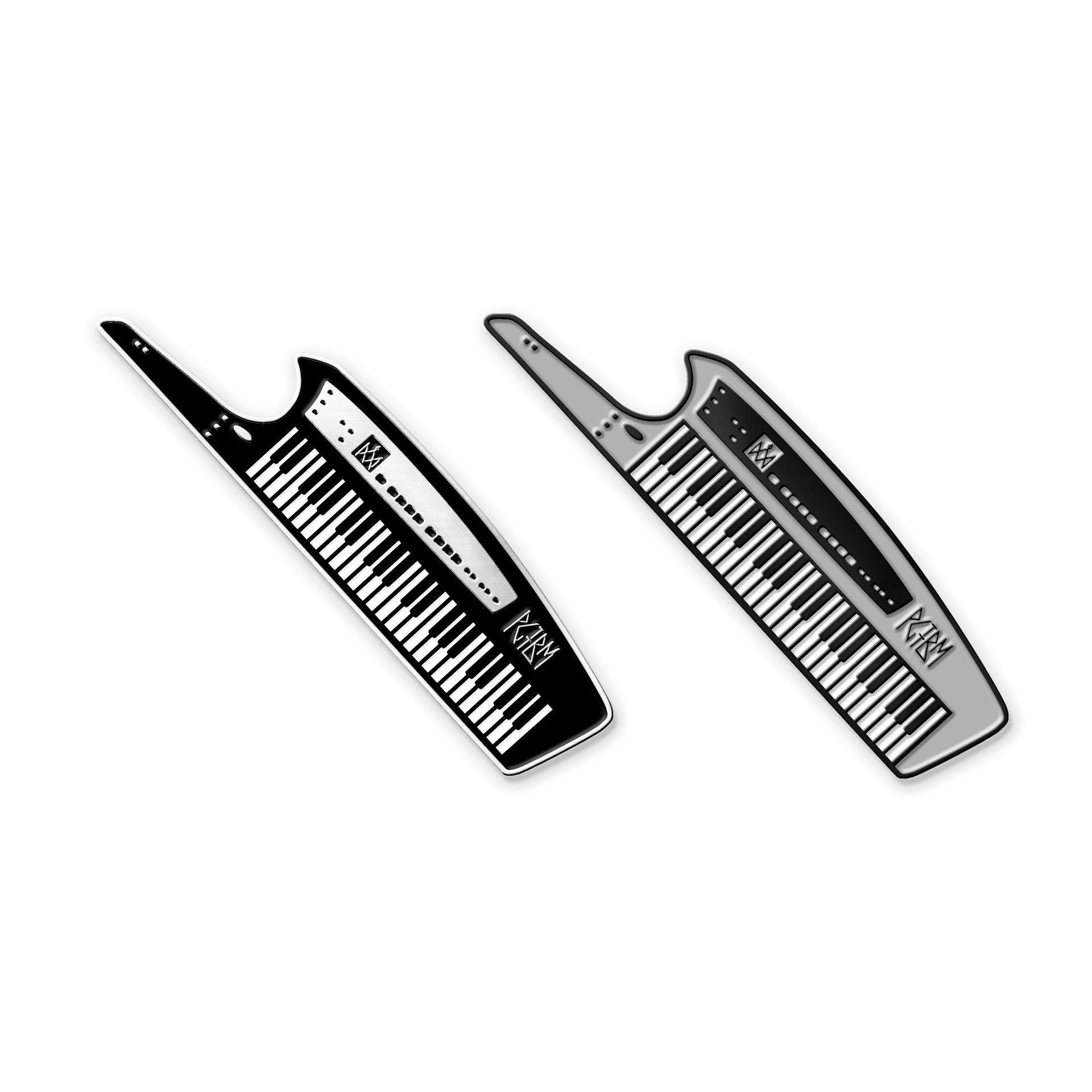 Princess Goes To The Butterfly Museum - Keytar Pin Set