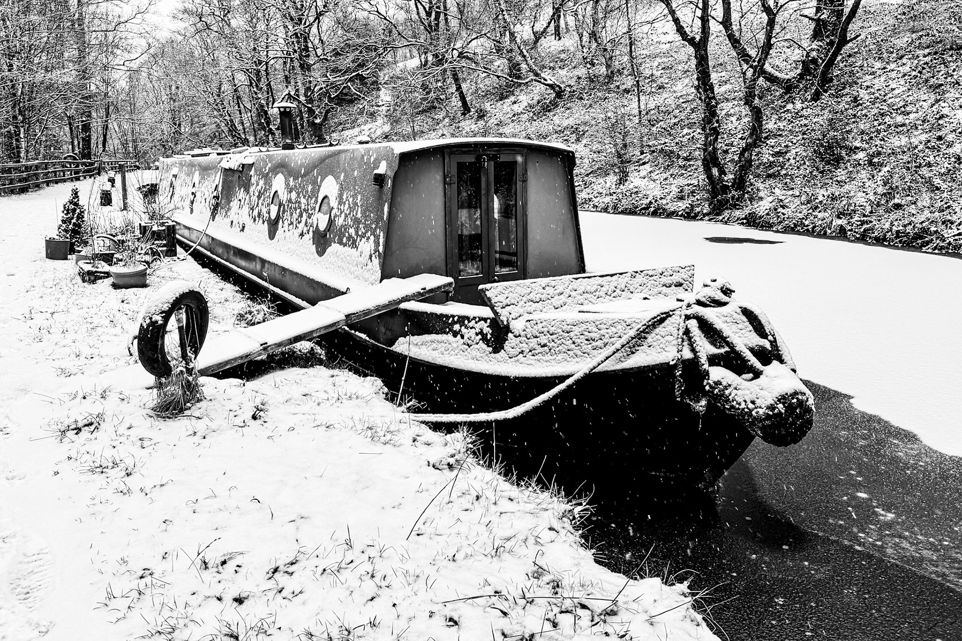 Rochdale Cansal in Winter