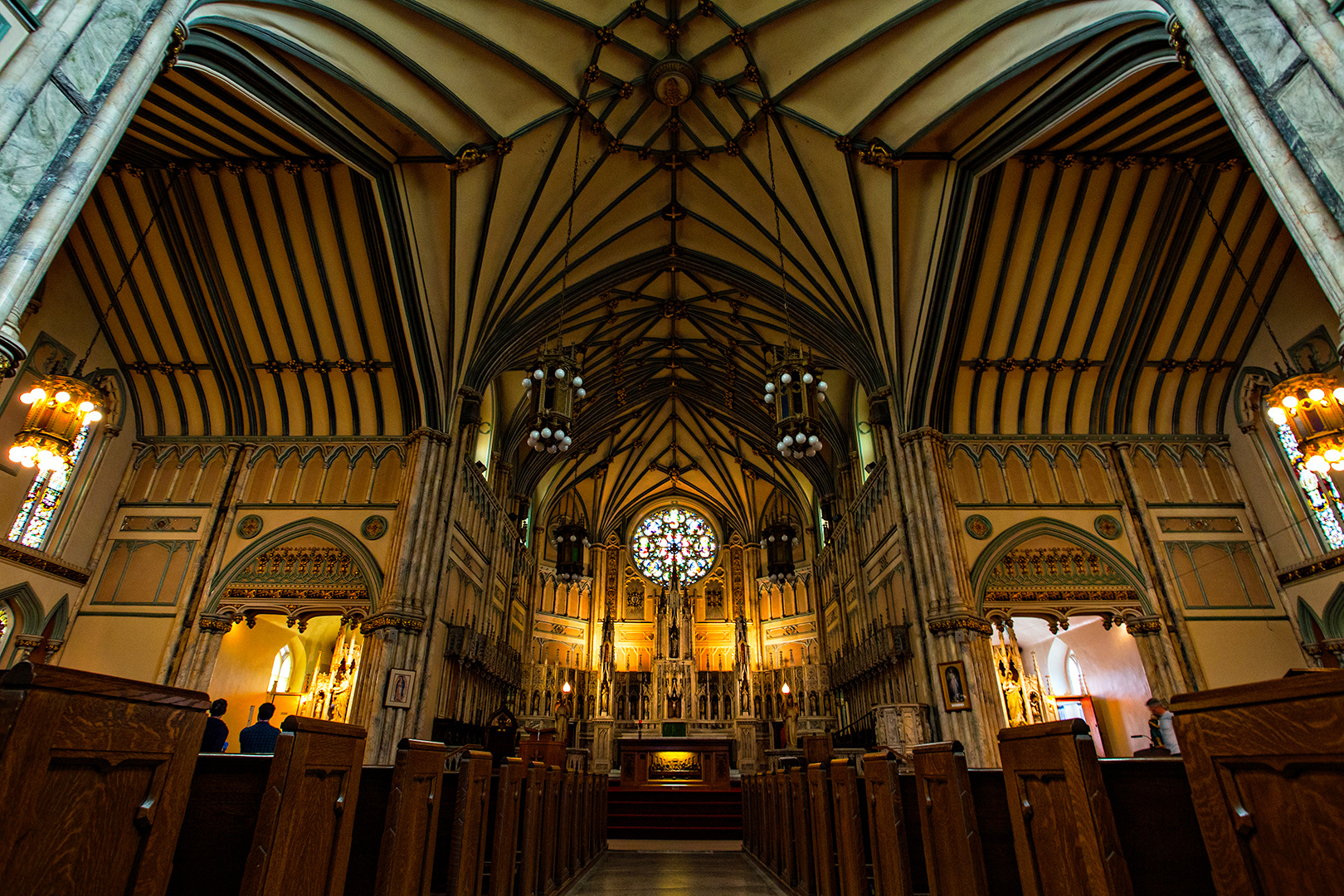 In 1990, the Government of Canada designated St. Dunstan’s Basilica a National Historic Site, citing it as one of the most elaborate churches in the Maritimes.