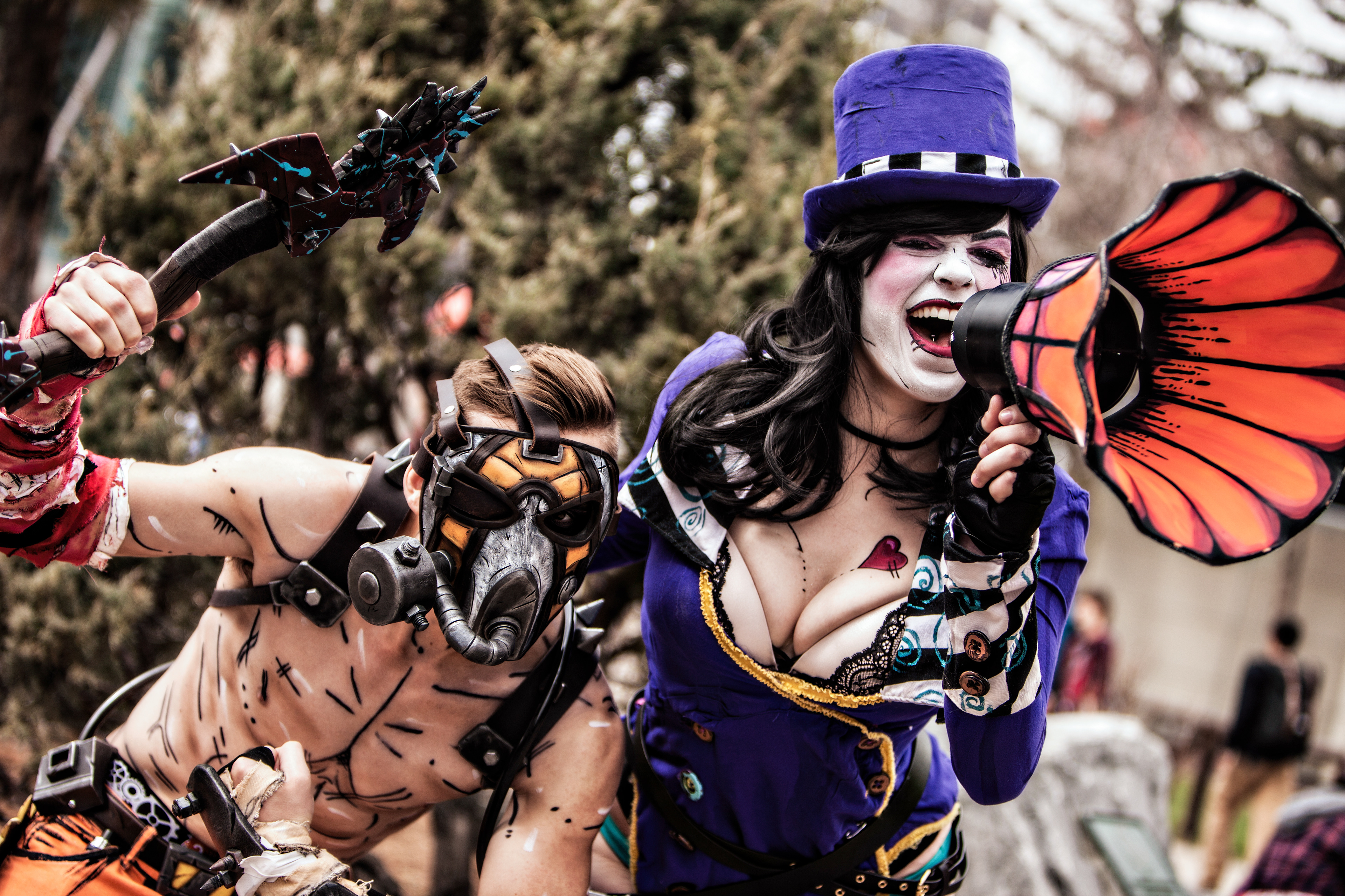 Borderlands at the Calgary Comic and Entertainment Expo.
