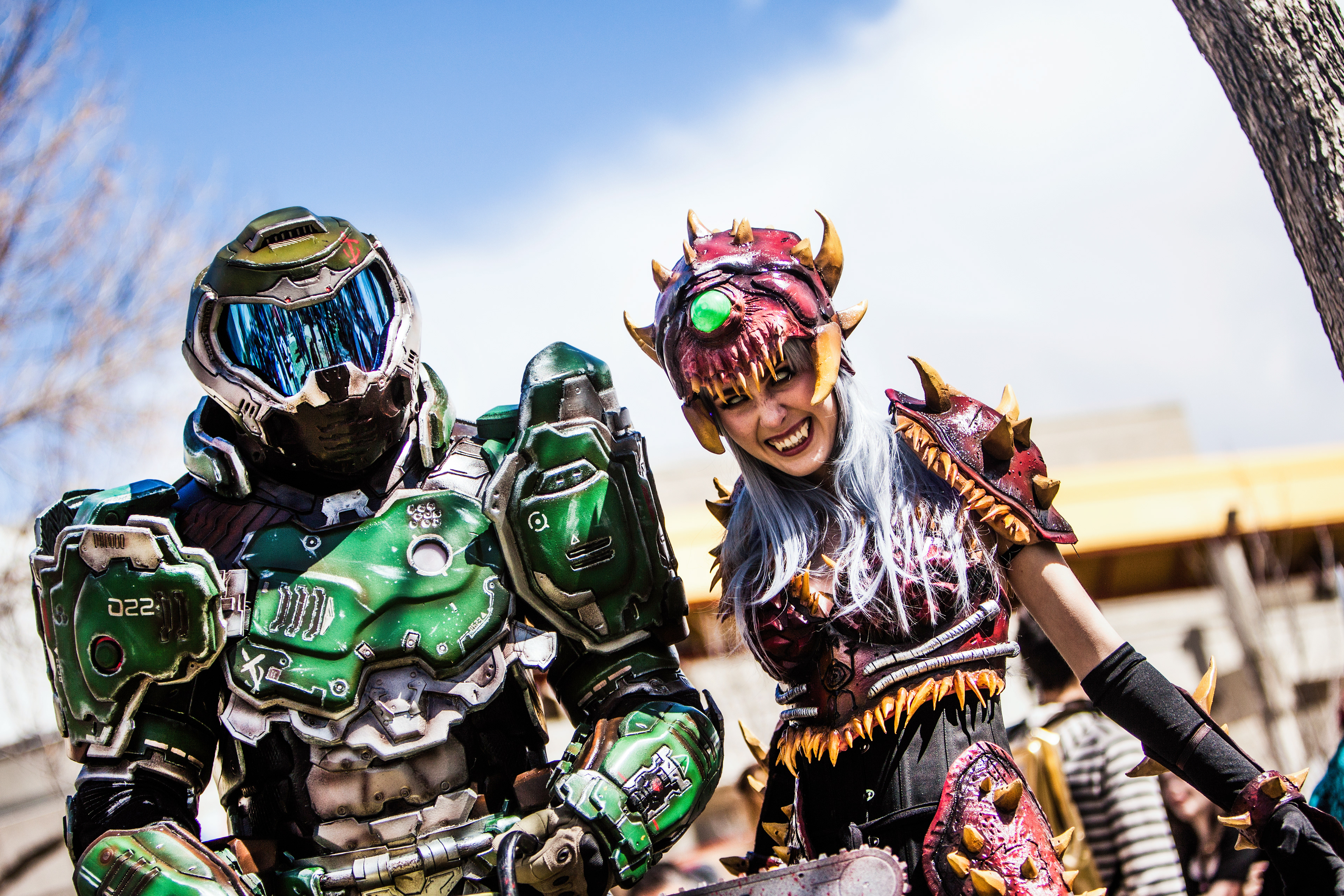 Astounding Doom Cosplay!