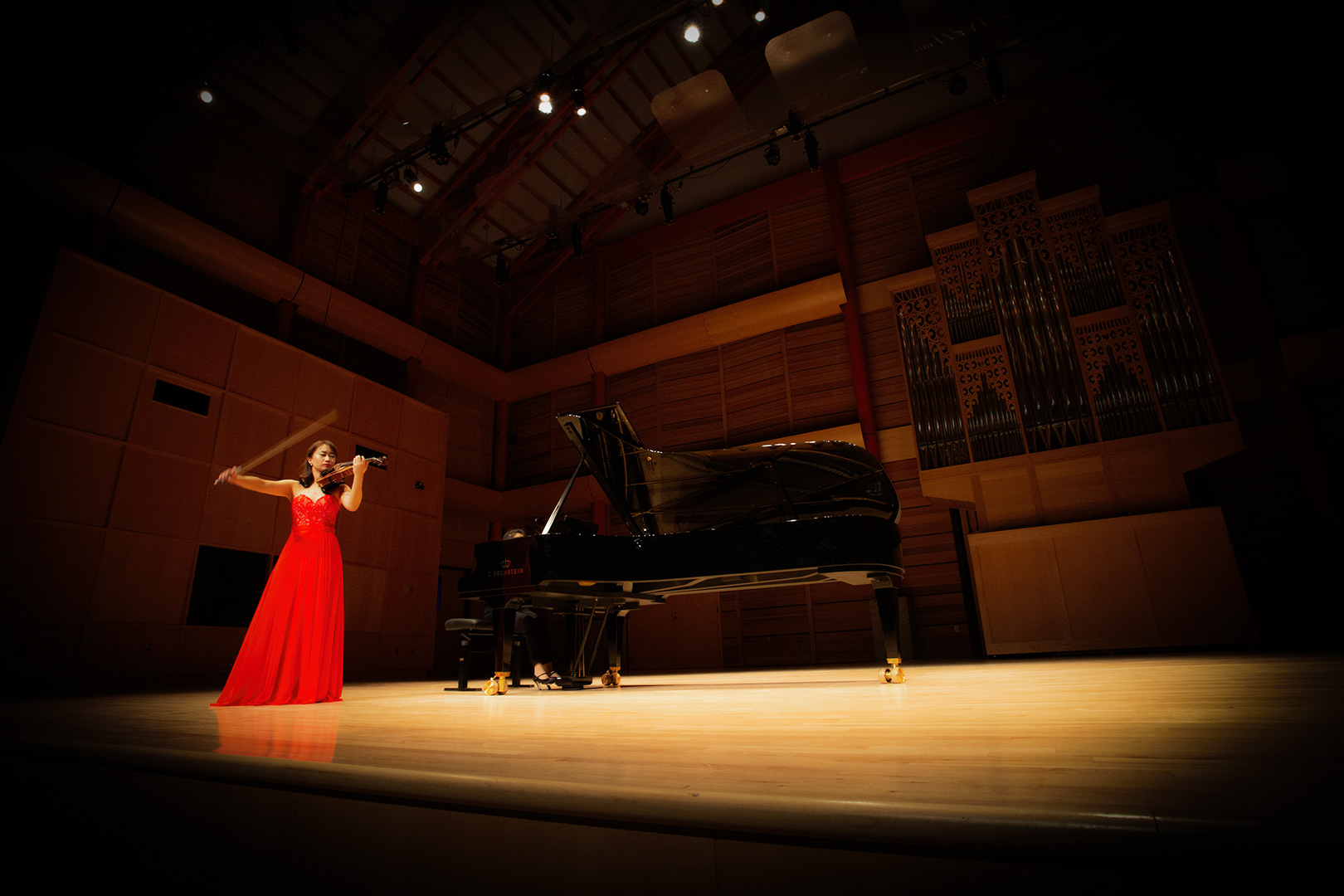Final performance of violinist Christine Chen's Masters of Music in Performance - University of Calgary.