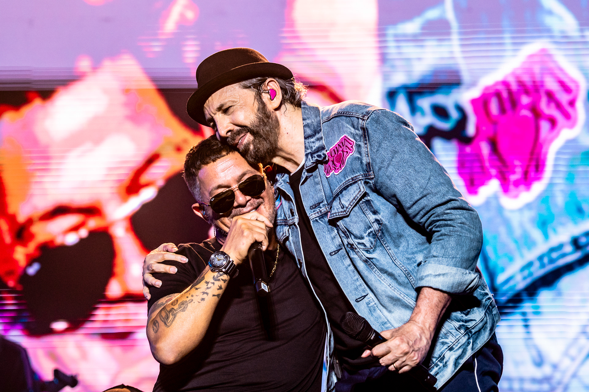Juan Luis Guerra y Alejandro Sanz