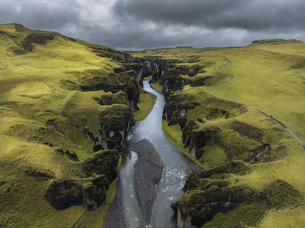 Kanion Fjaðrárgljúfur
