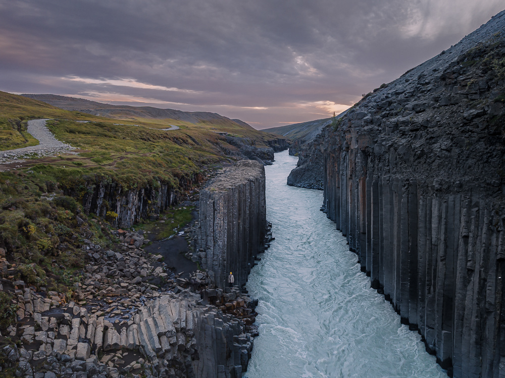 Bazaltowy Kanion Stuðlagil