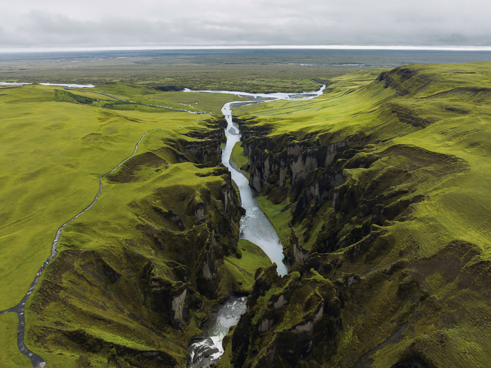 Kanion Fjaðrárgljúfur