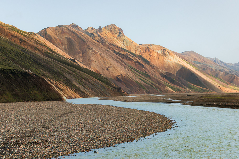 Tęczowe góry Landmannalaugar