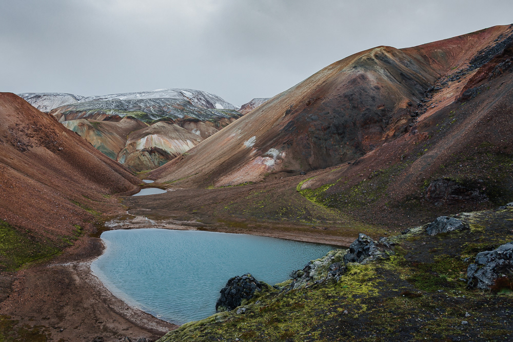 Tęczowe góry Landmannalaugar