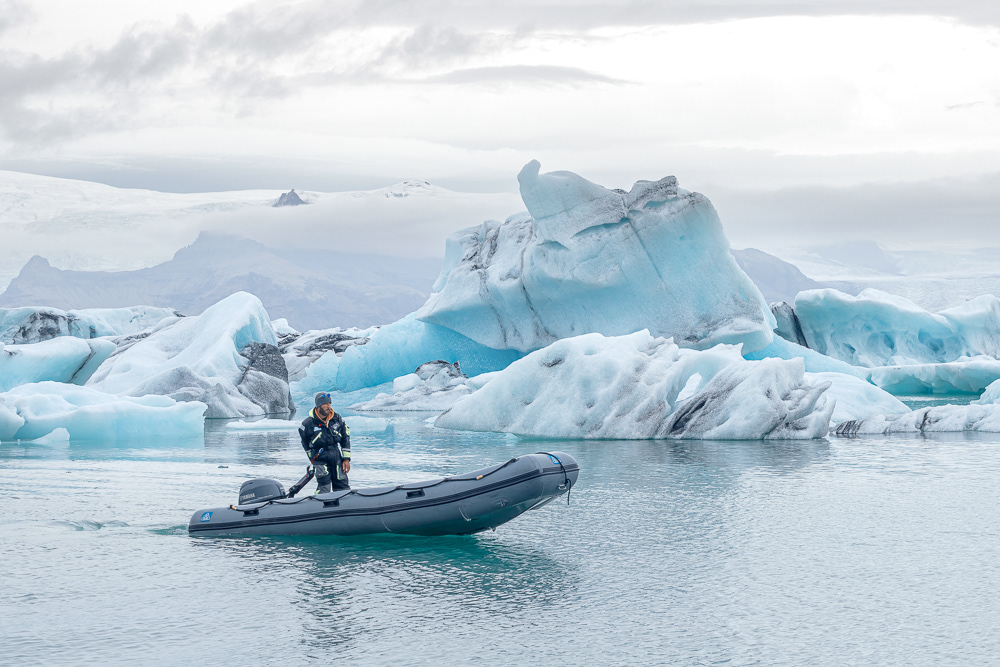 Zatoka lodowcowa Jökulsárlón