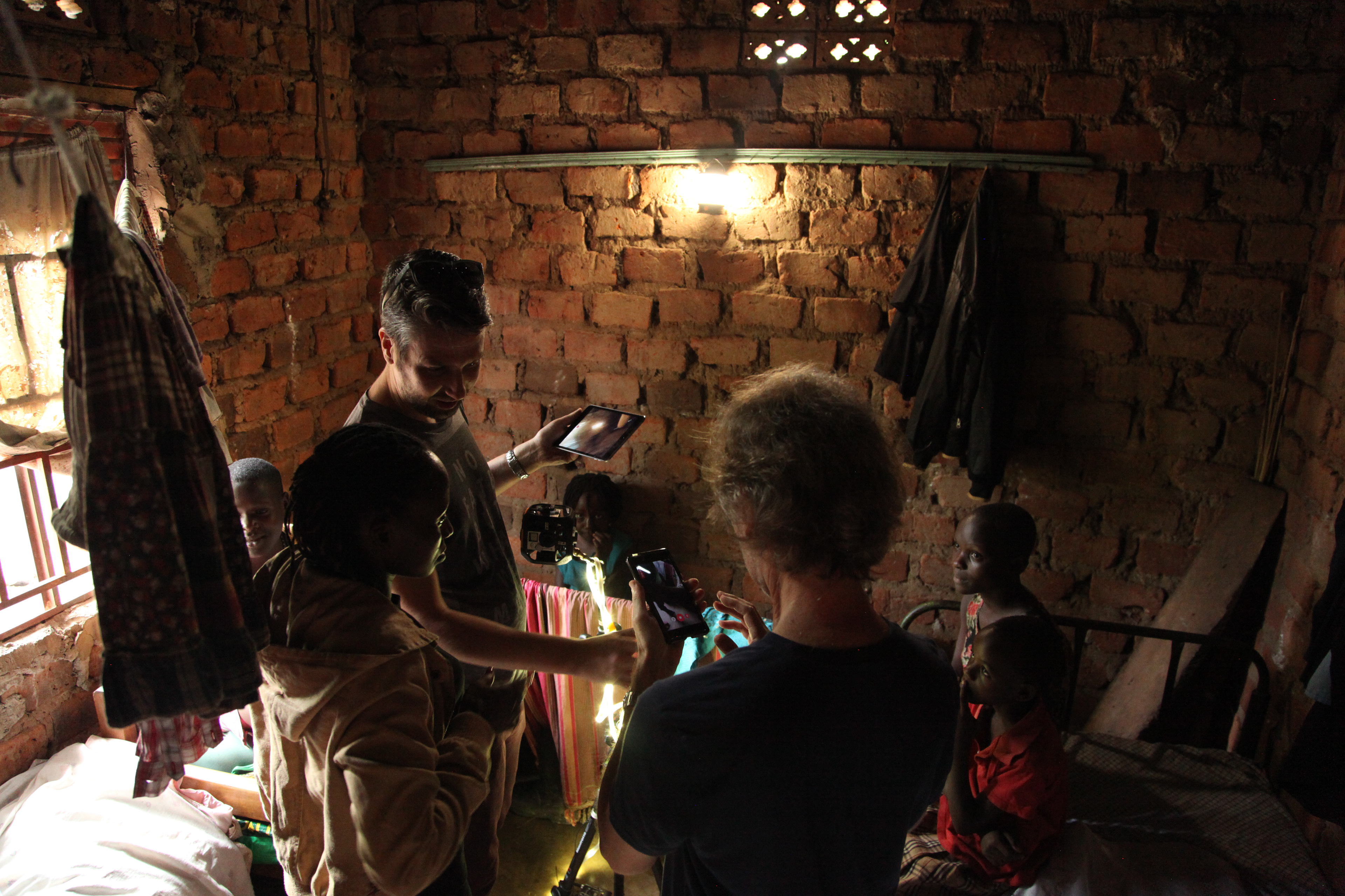 Setting up in a tiny room was tricky