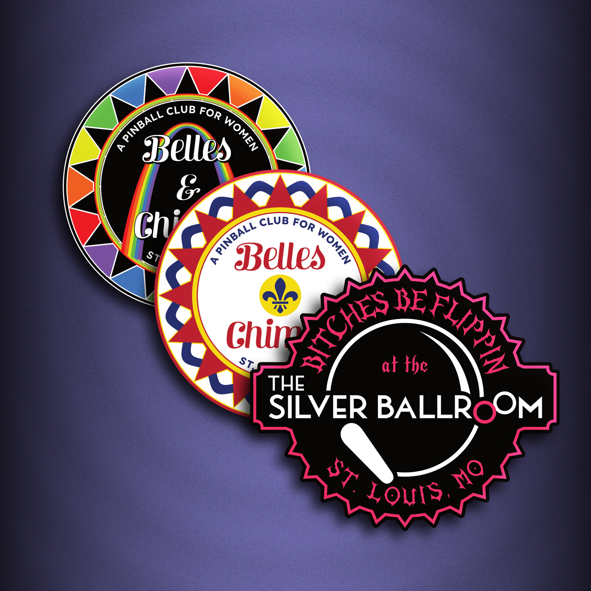 Various Pinball stickers