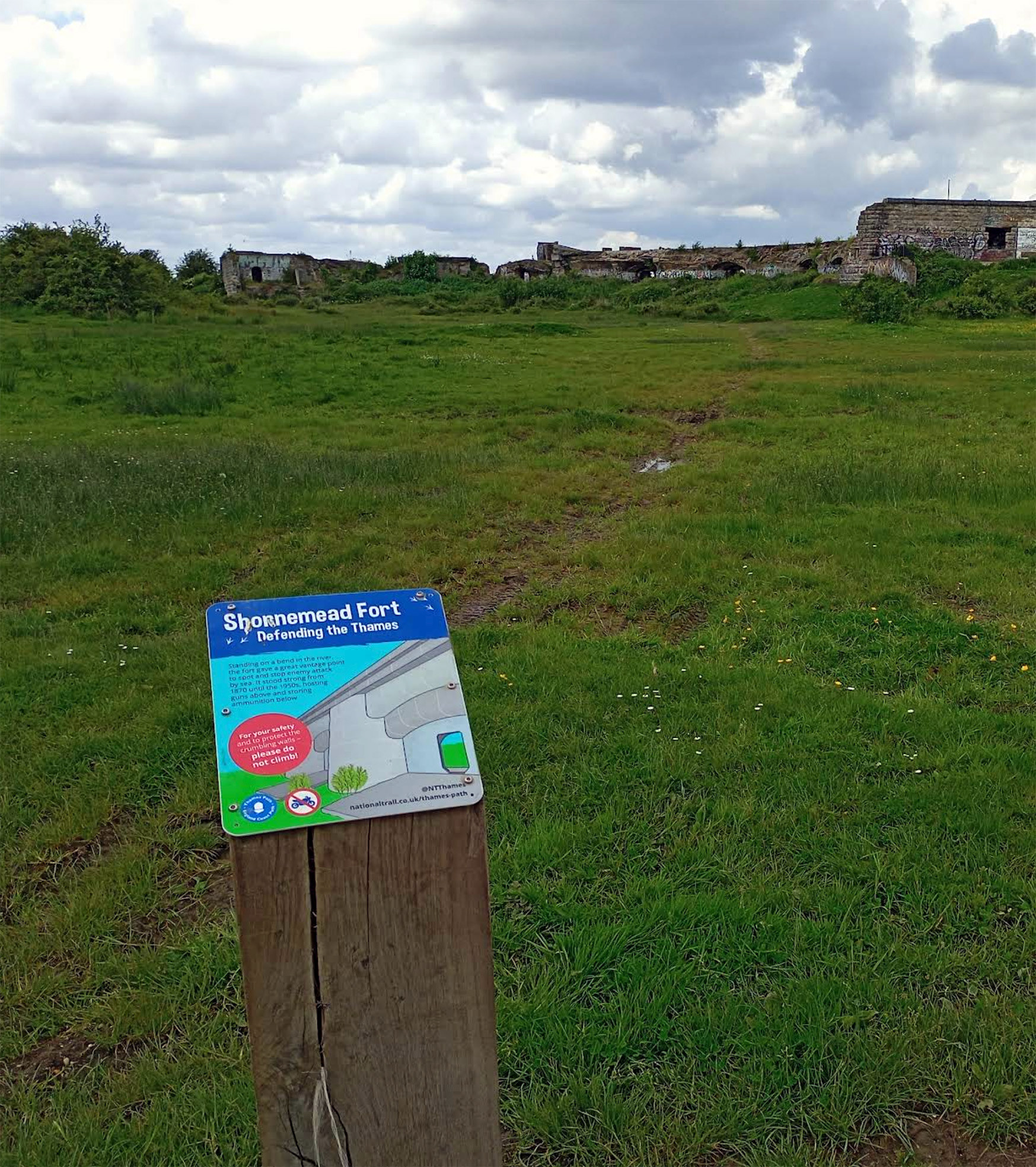 Shornemead Fort Panel Photo