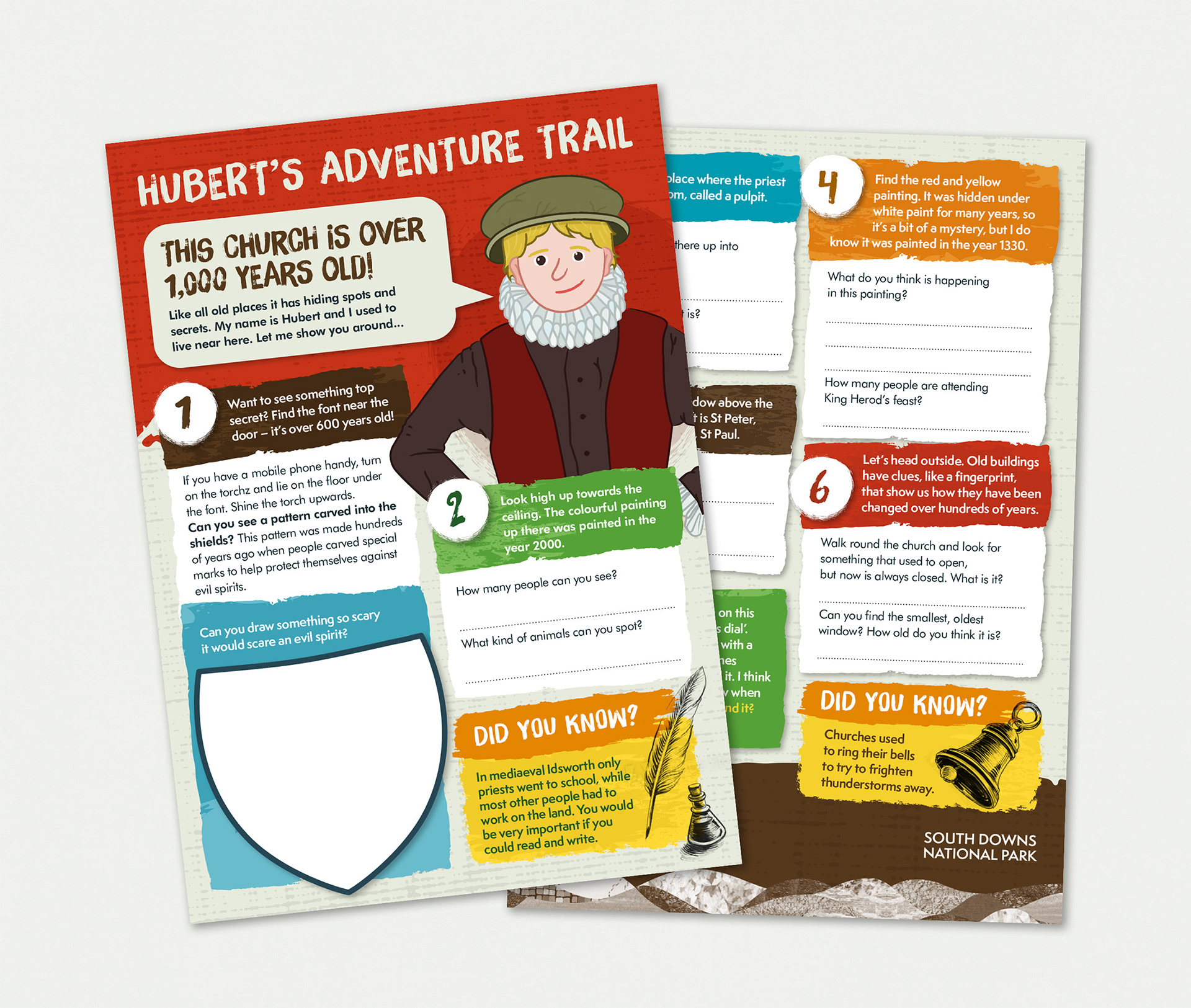 Hubert on the Illustrated Leaflet