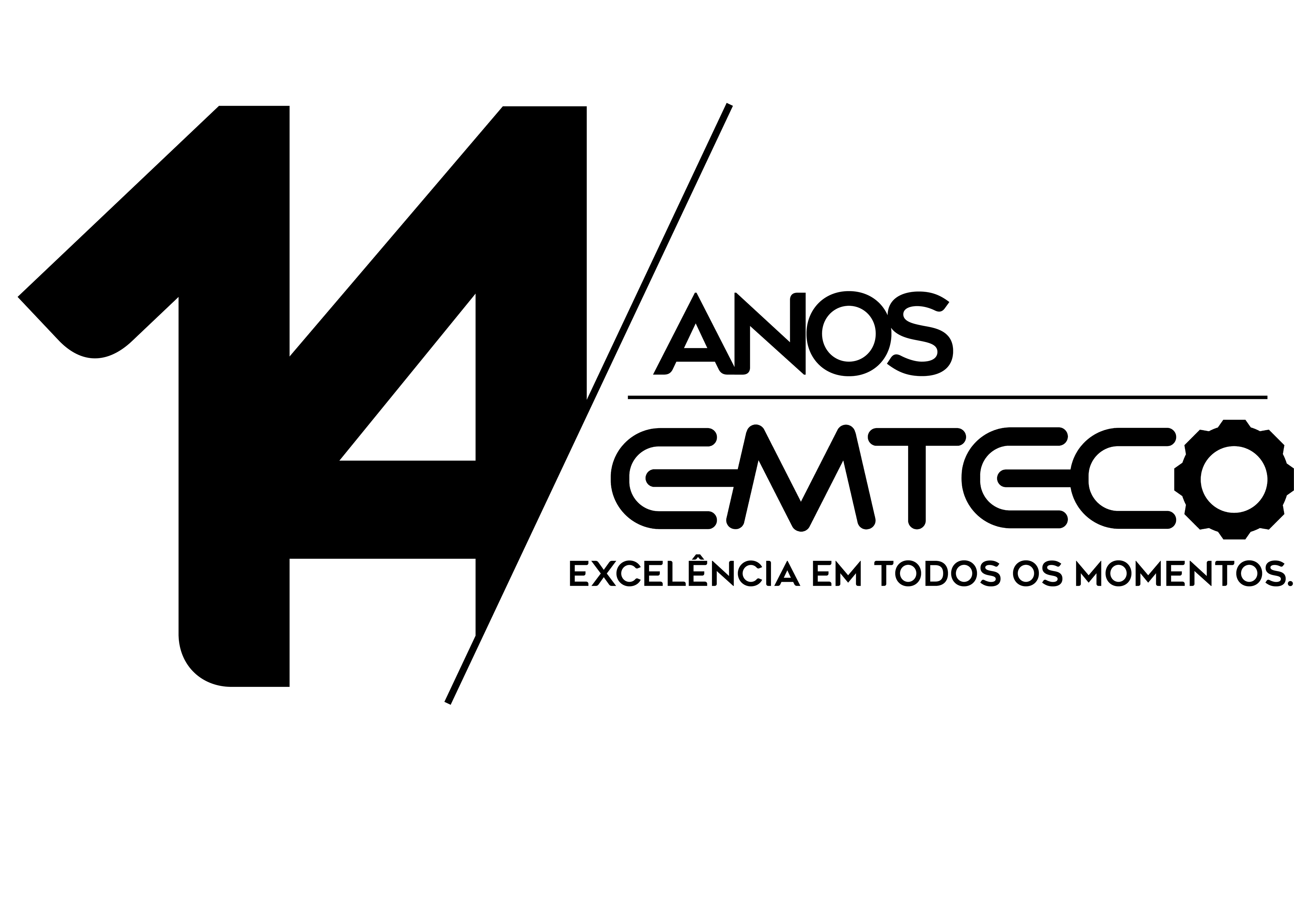 Birthday Logo for EMTECO Motores