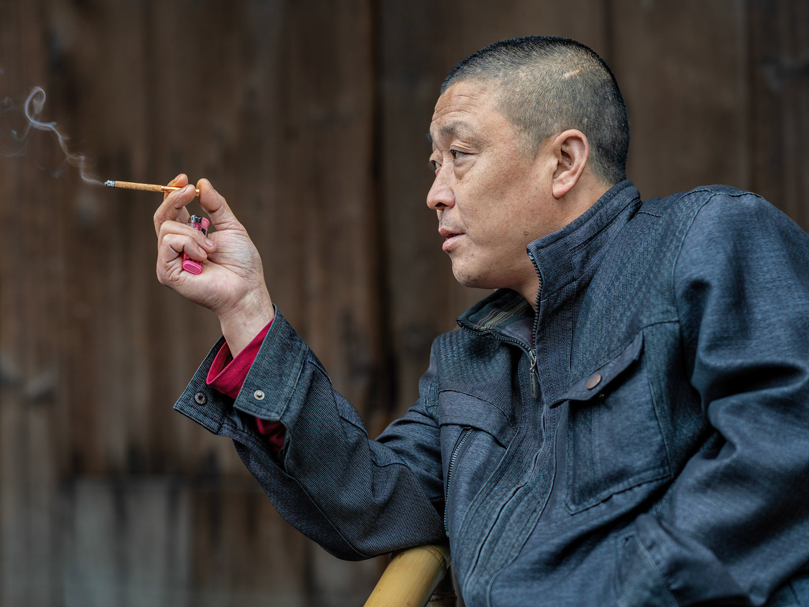 Chengdu Teahouse Customers #3
