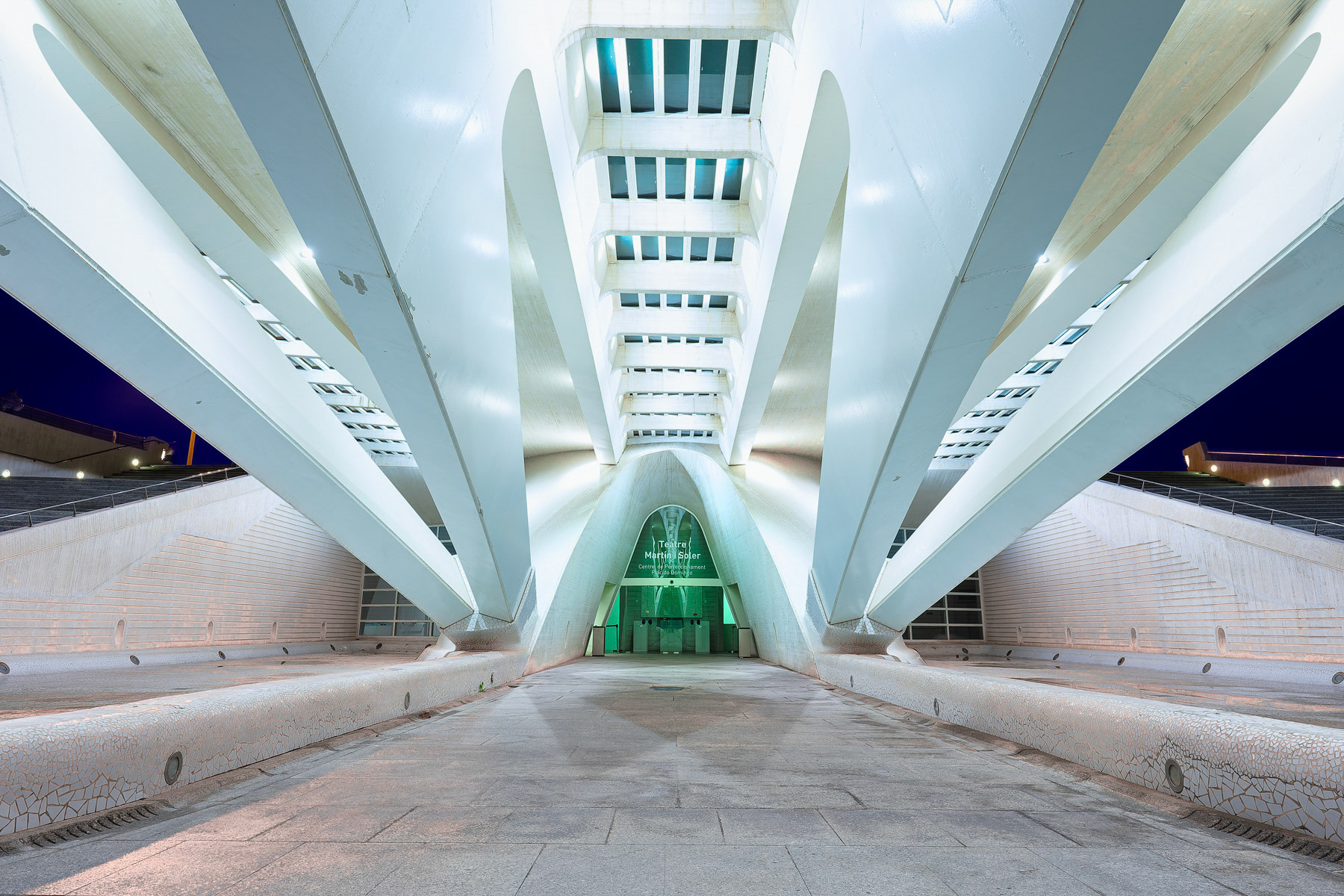 Teatre Martín i Soler Entrance in Palau de les Arts Reina Sofia