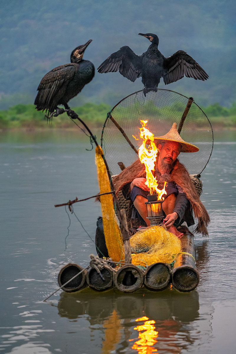 Guilin Cormorant Fisherman