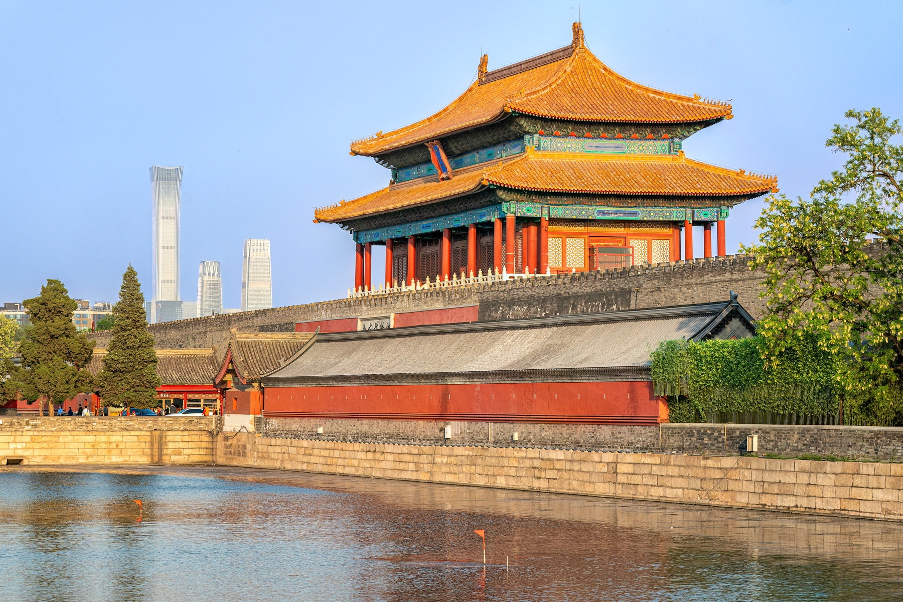 Forbidden City Gate of Devine Prowess Beijing